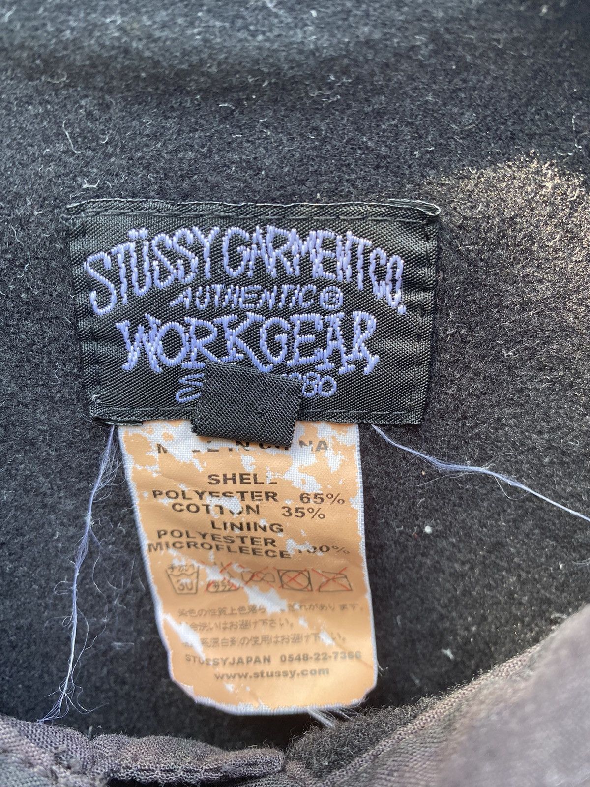 Stussy × Vintage Vintage Stussy Garment Workgear Size US XL / EU 56 / 4 - 5 Thumbnail