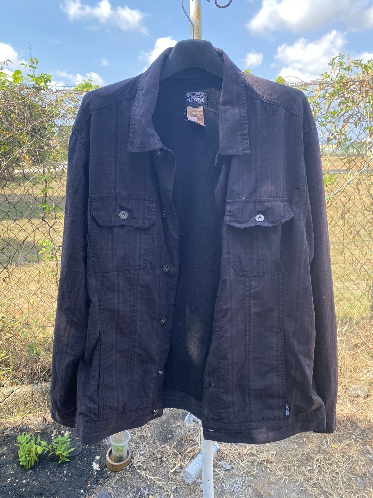 Stussy × Vintage Vintage Stussy Garment Workgear Size US XL / EU 56 / 4 - 2 Thumbnail