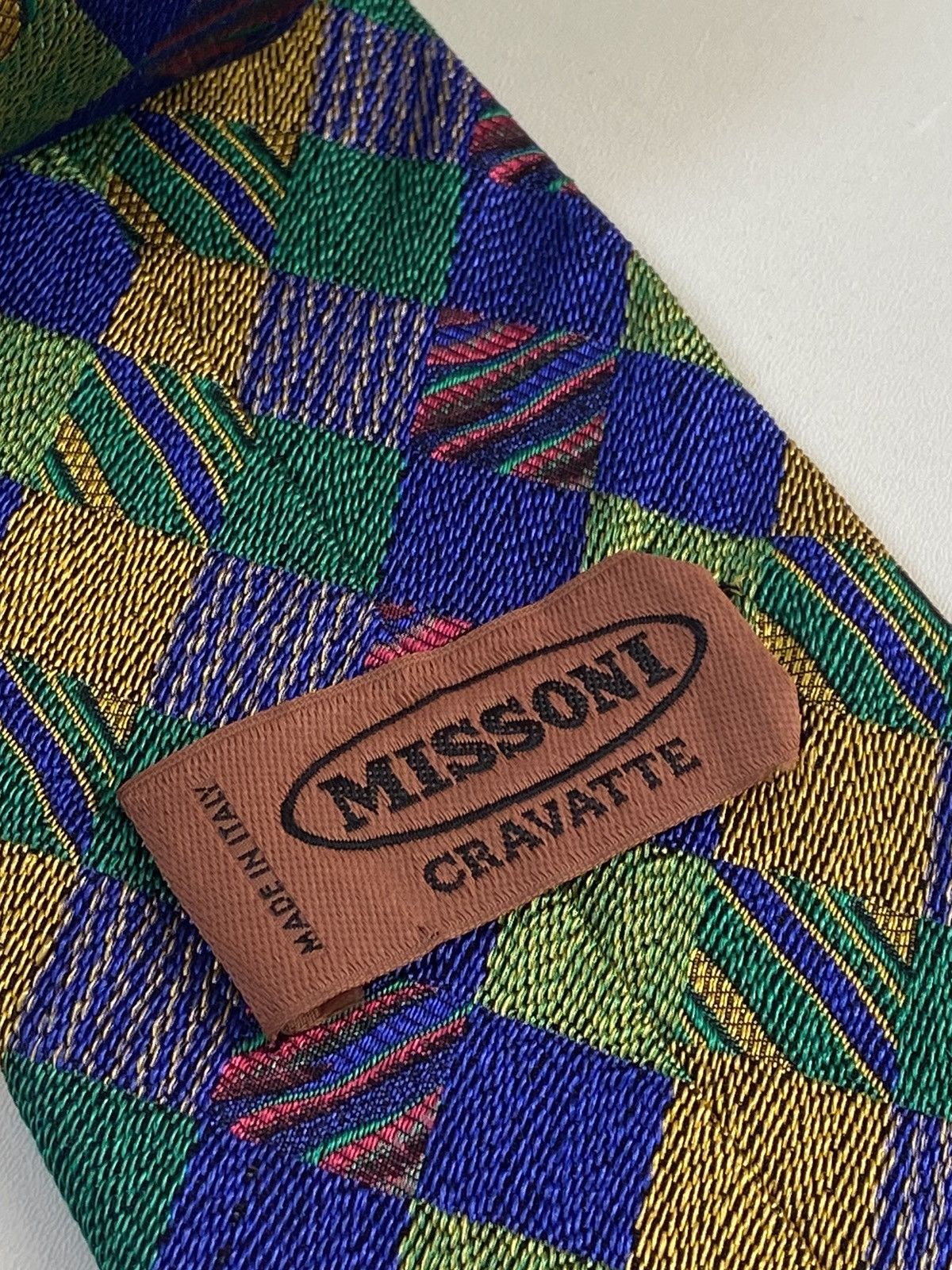 Missoni Missoni tie cravatte vintage silk y2k luxury rare Italy Size ONE SIZE - 9 Thumbnail