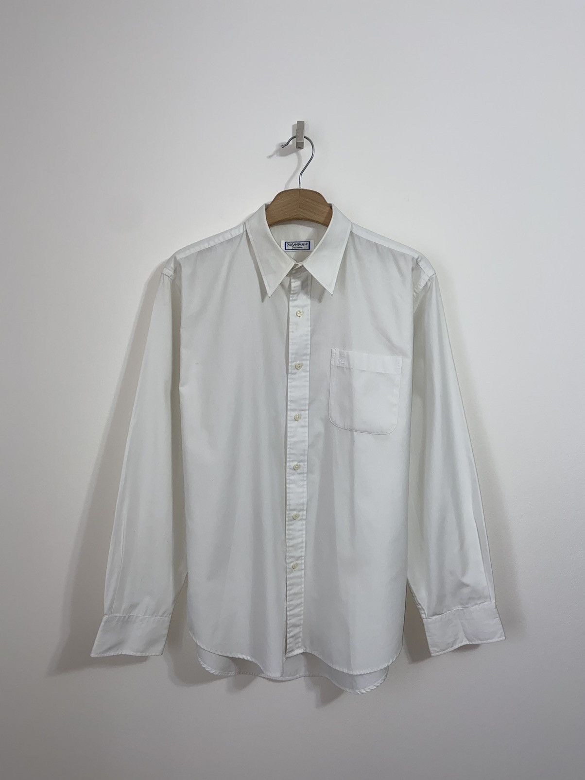 Yves Saint Laurent Yves Saint Laurent Button Up Shirt Size US L / EU 52-54 / 3 - 1 Thumbnail