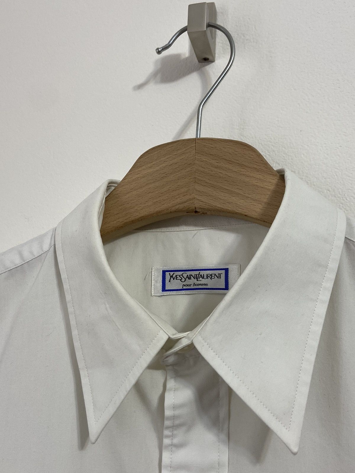 Yves Saint Laurent Yves Saint Laurent Button Up Shirt Size US L / EU 52-54 / 3 - 3 Thumbnail