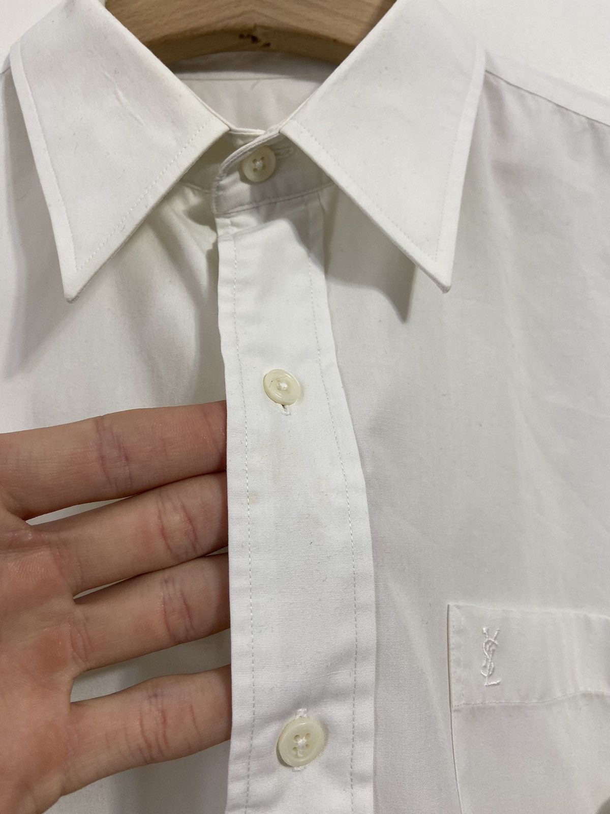 Yves Saint Laurent Yves Saint Laurent Button Up Shirt Size US L / EU 52-54 / 3 - 6 Thumbnail