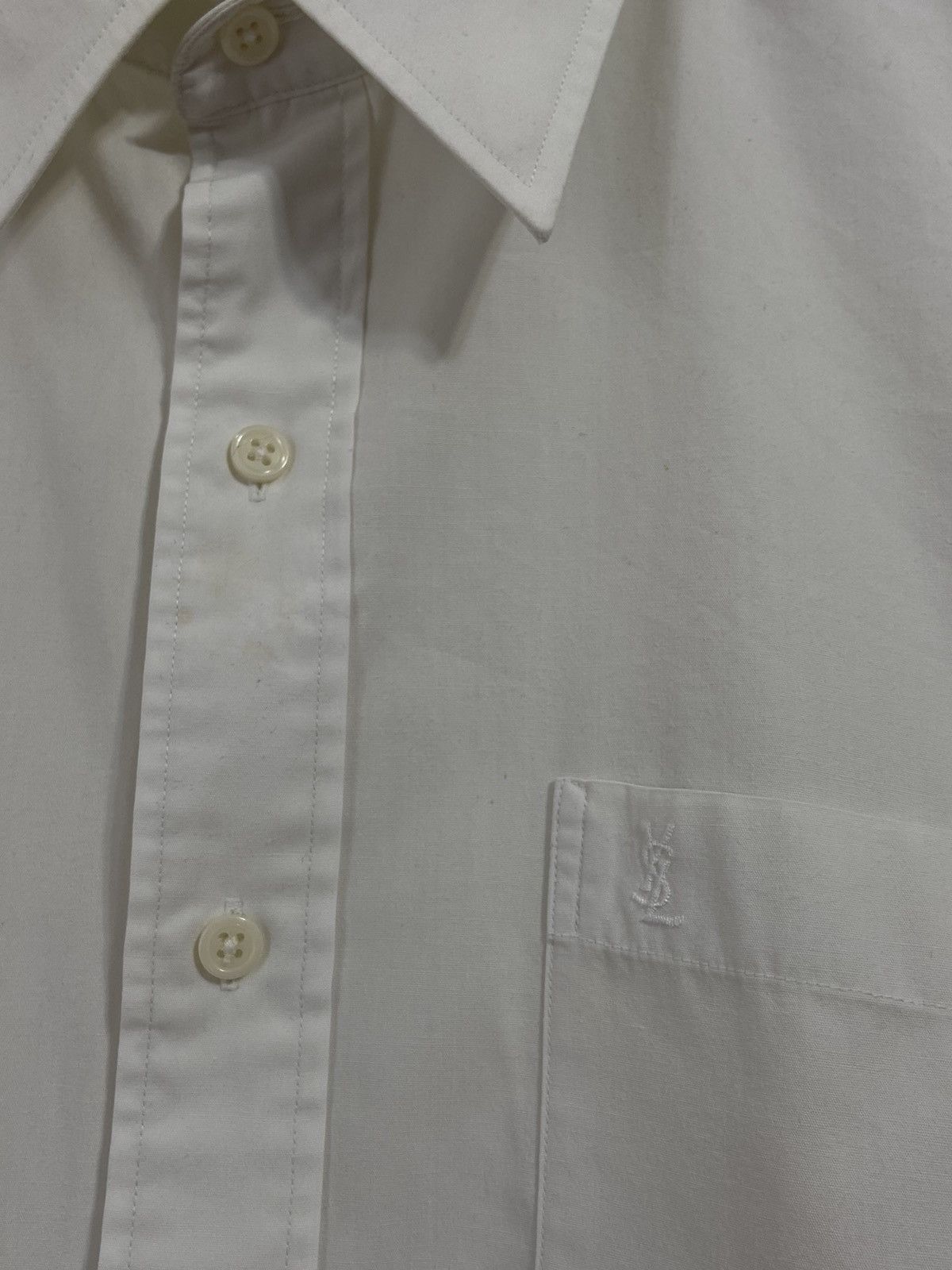 Yves Saint Laurent Yves Saint Laurent Button Up Shirt Size US L / EU 52-54 / 3 - 7 Thumbnail