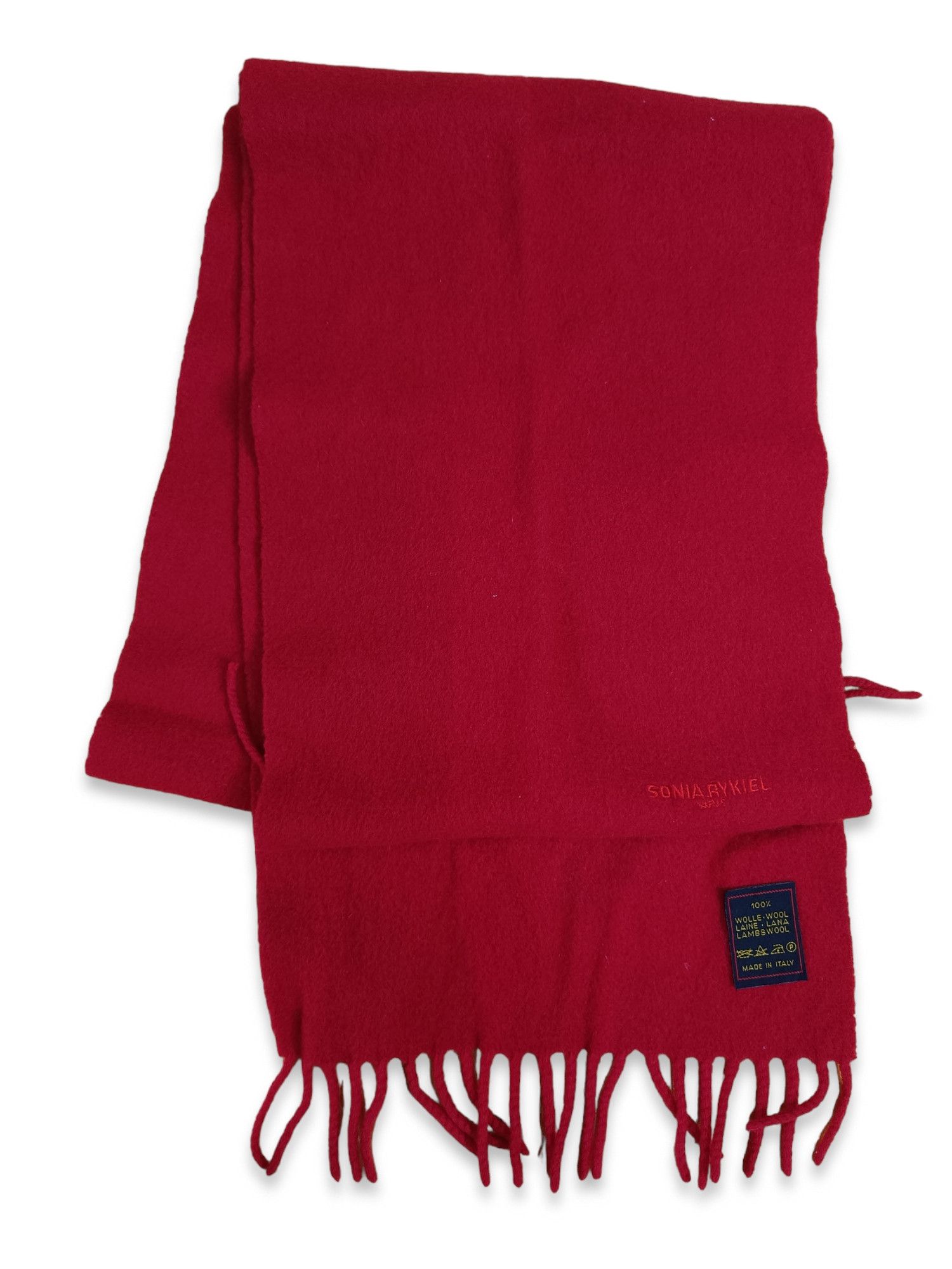 Sonia Rykiel Sonia Rykiel Paris Lambswool Scarf / Muffler / Neckwear Size ONE SIZE - 3 Thumbnail
