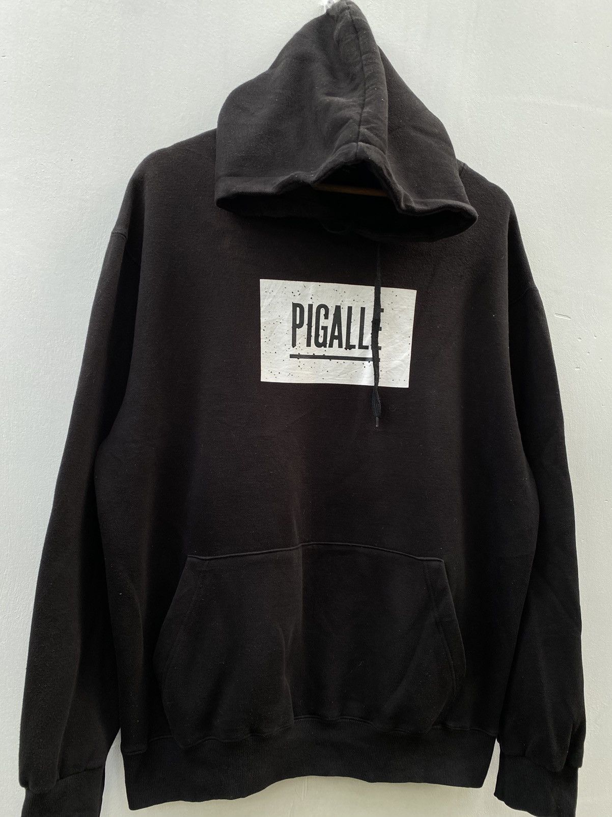 Pigalle Pigalle Box Logo Black Hoodies Size US XXL / EU 58 / 5 - 3 Thumbnail