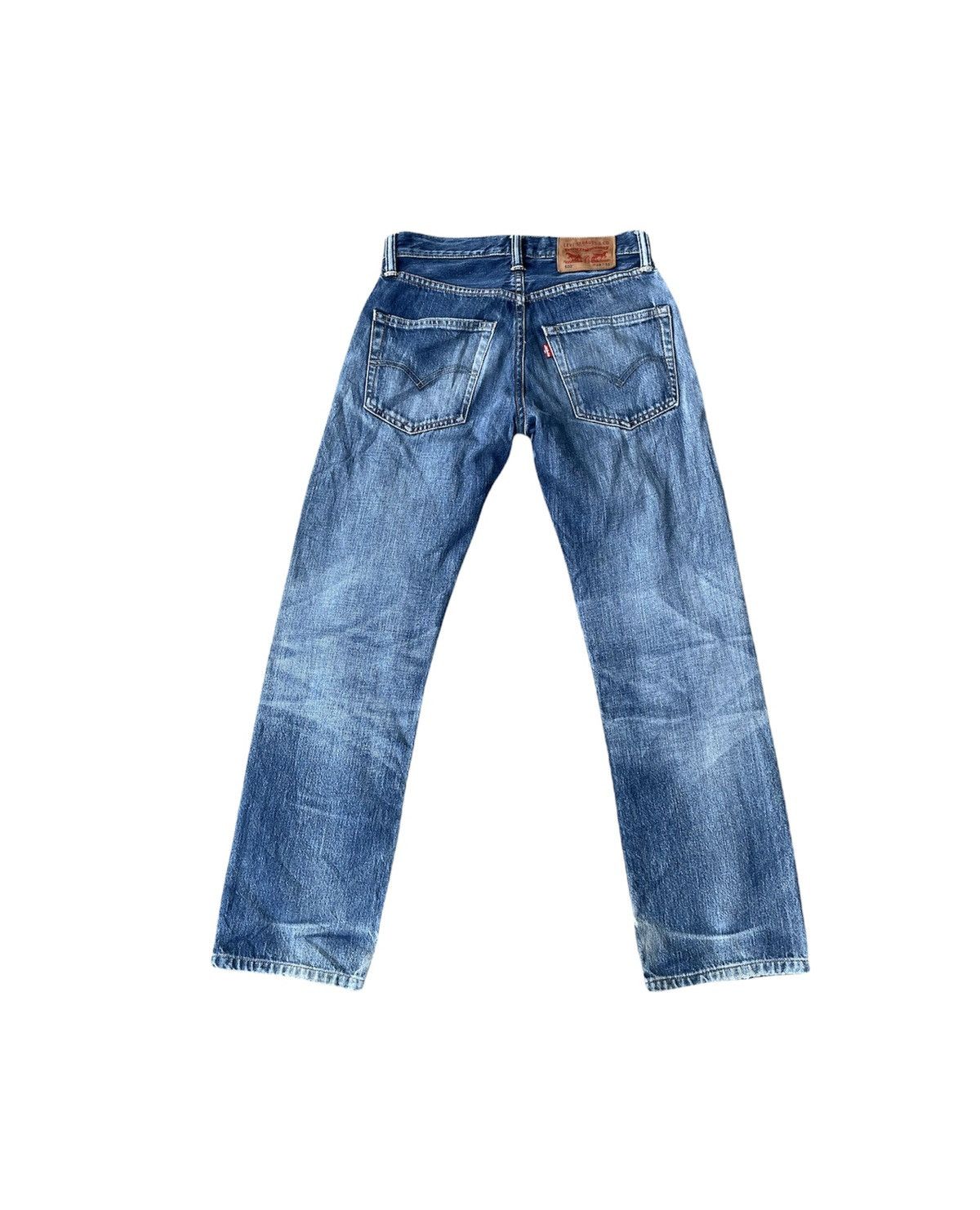 Levi's Levis 502 e Aging Faded Wash Distressed Denim Size US 29 - 9 Thumbnail