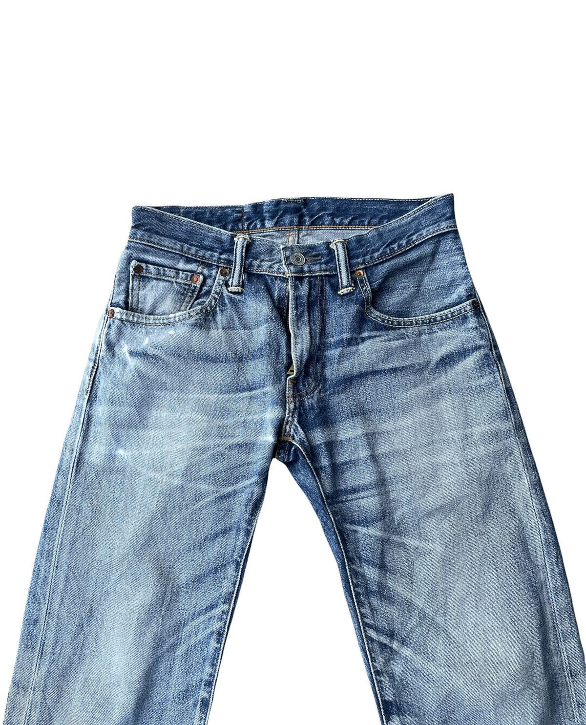 Levi's Levis 502 e Aging Faded Wash Distressed Denim Size US 29 - 5 Thumbnail