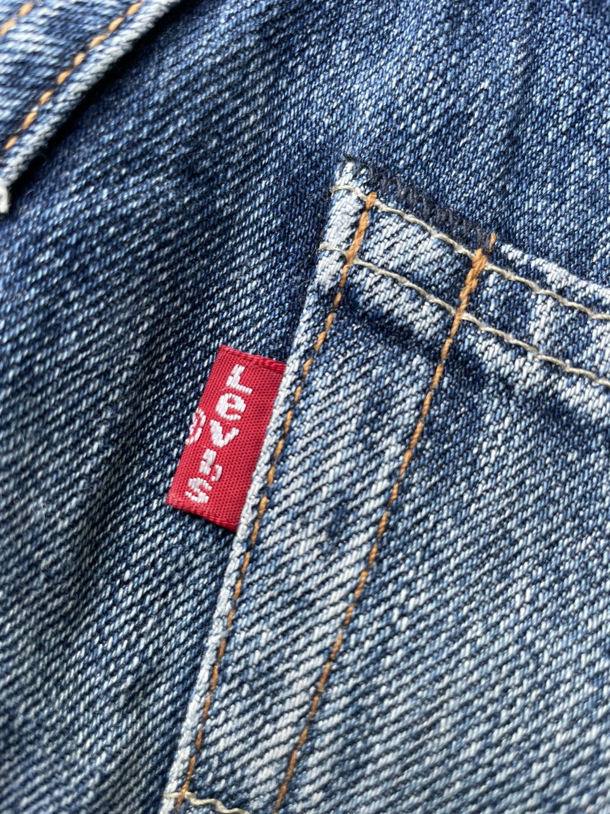 Levi's Levis 502 e Aging Faded Wash Distressed Denim Size US 29 - 13 Thumbnail