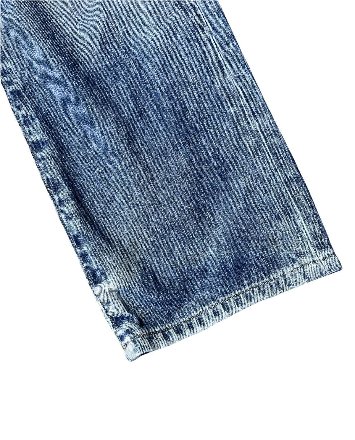 Levi's Levis 502 e Aging Faded Wash Distressed Denim Size US 29 - 4 Thumbnail