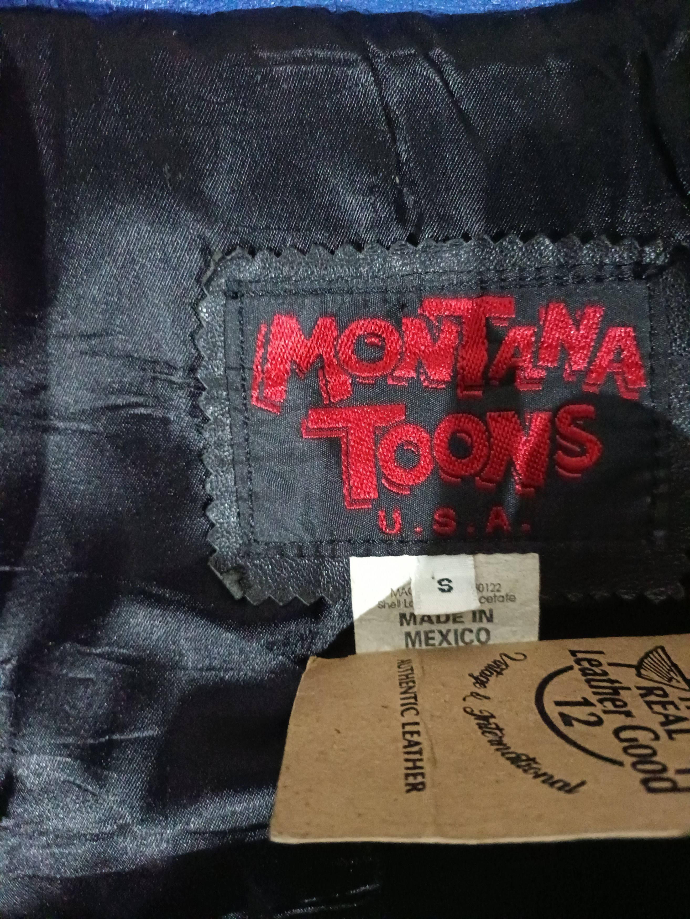 Vintage VTG 90S DASTARDLY MUTTLEY LEATHER VARSITY JACKET RARE Size US S / EU 44-46 / 1 - 2 Thumbnail