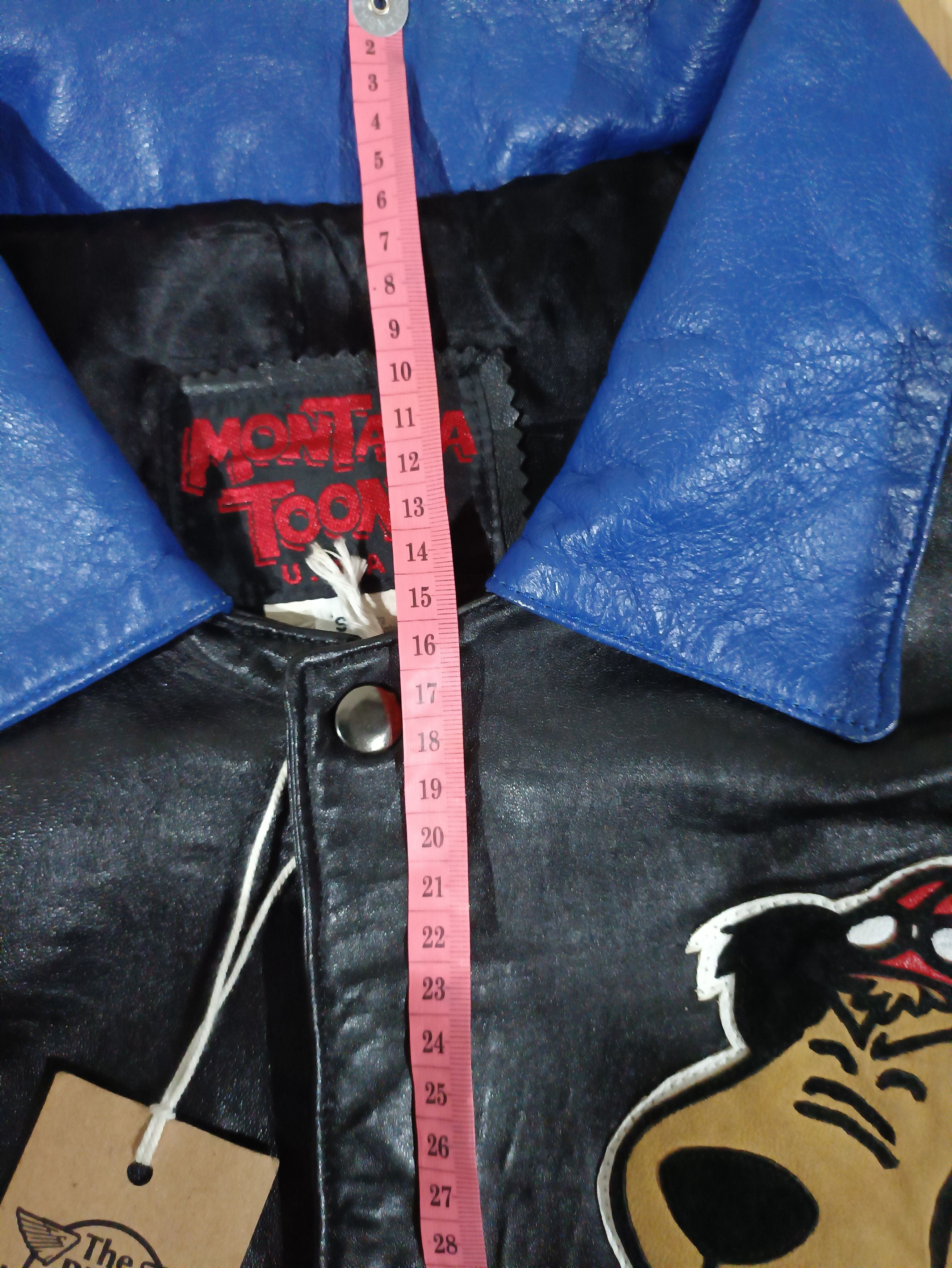 Vintage VTG 90S DASTARDLY MUTTLEY LEATHER VARSITY JACKET RARE Size US S / EU 44-46 / 1 - 10 Thumbnail