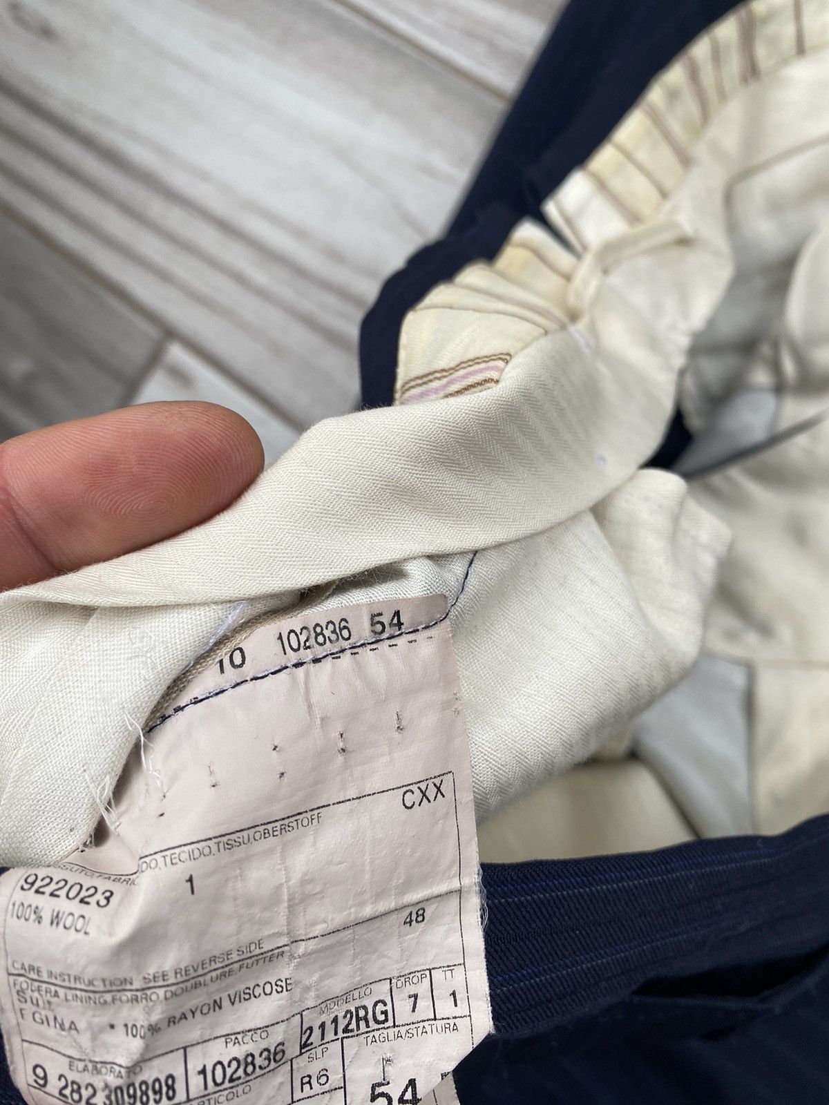 Ermenegildo Zegna Vintage wool Ermenegildo Zegna suits Size 54R - 5 Thumbnail