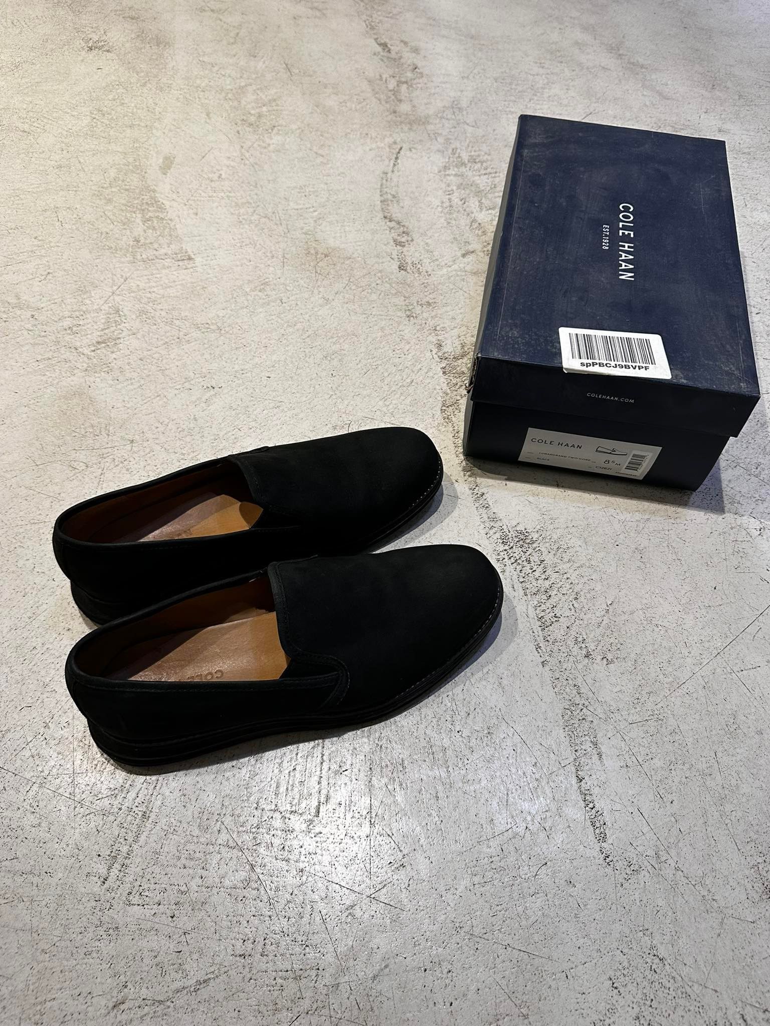 Cole Haan Lunargrand Two.Gore Loafer Black C12621 US 8.5 E 42 Size US 8.5 / EU 41-42 - 4 Thumbnail