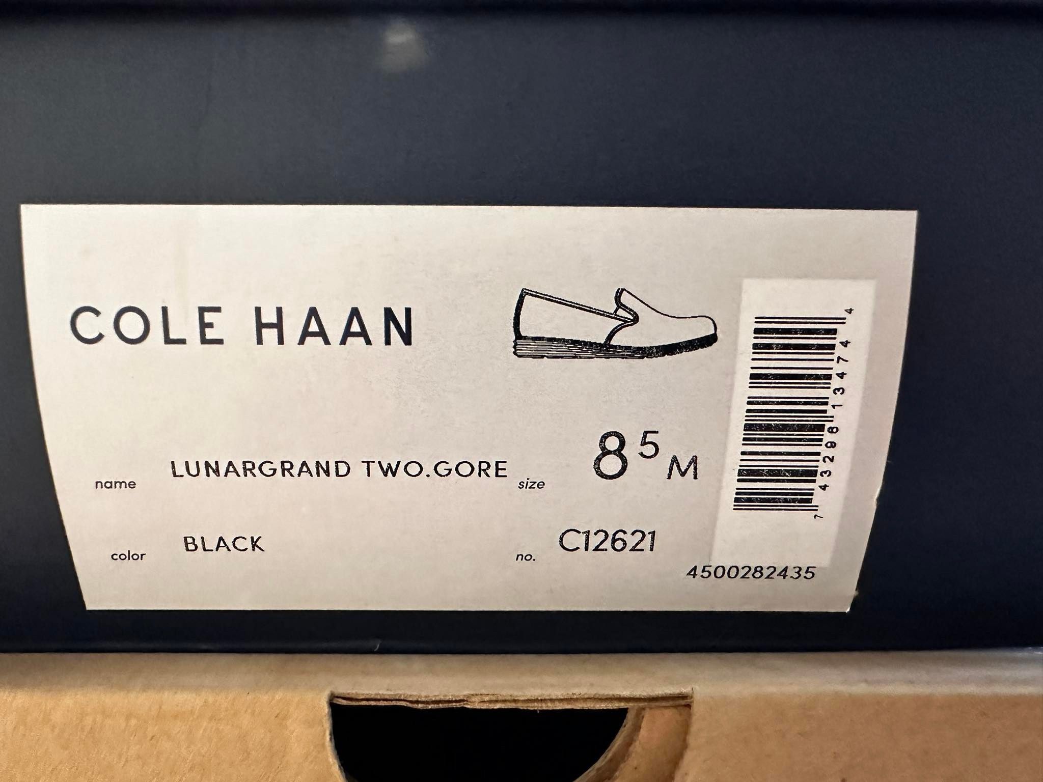 Cole Haan Lunargrand Two.Gore Loafer Black C12621 US 8.5 E 42 Size US 8.5 / EU 41-42 - 6 Thumbnail