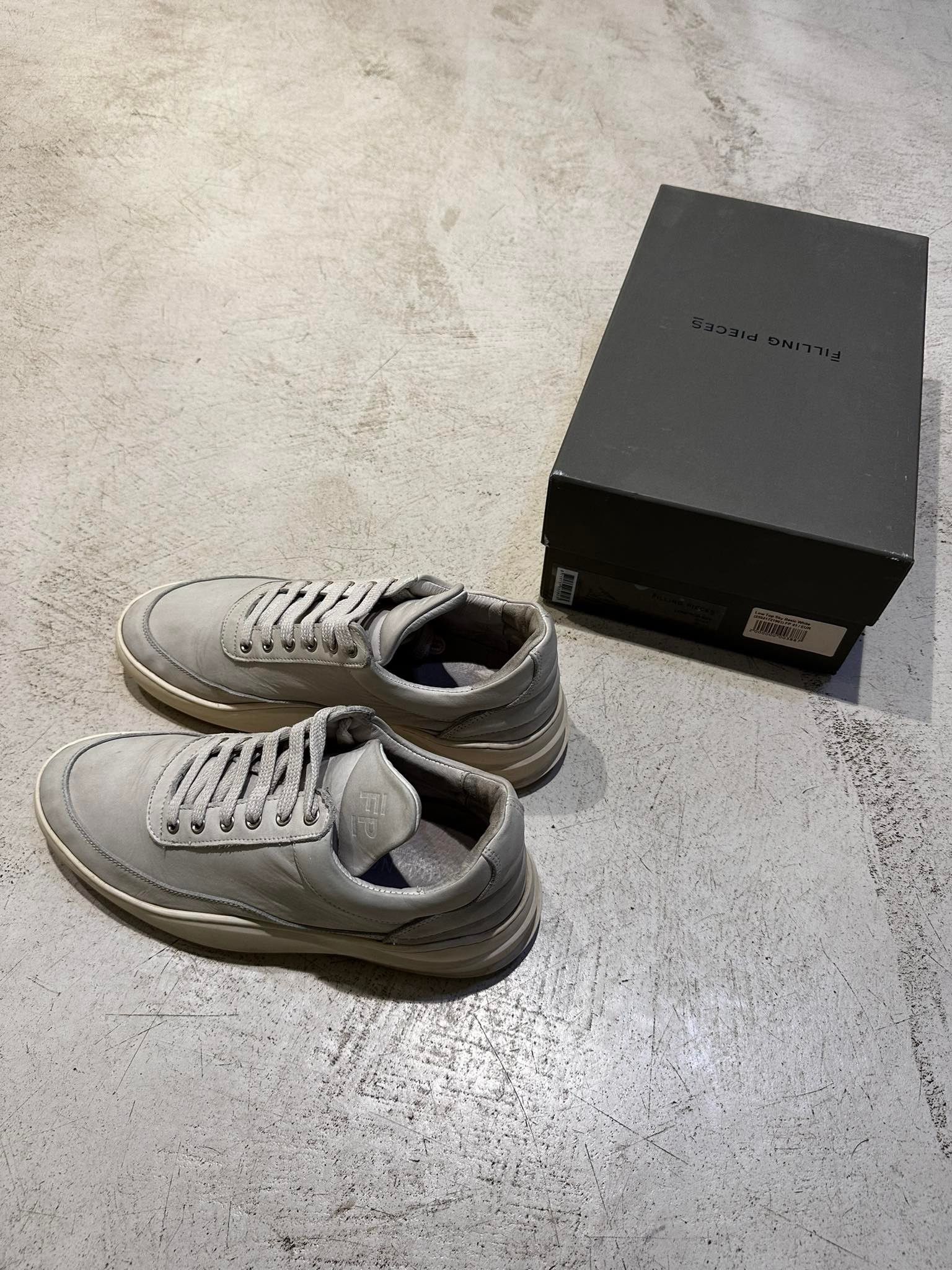 Filling Pieces Filling Pieces Low Top Sky Basic White US 8 EU 41 Size US 8 / EU 41 - 5 Thumbnail