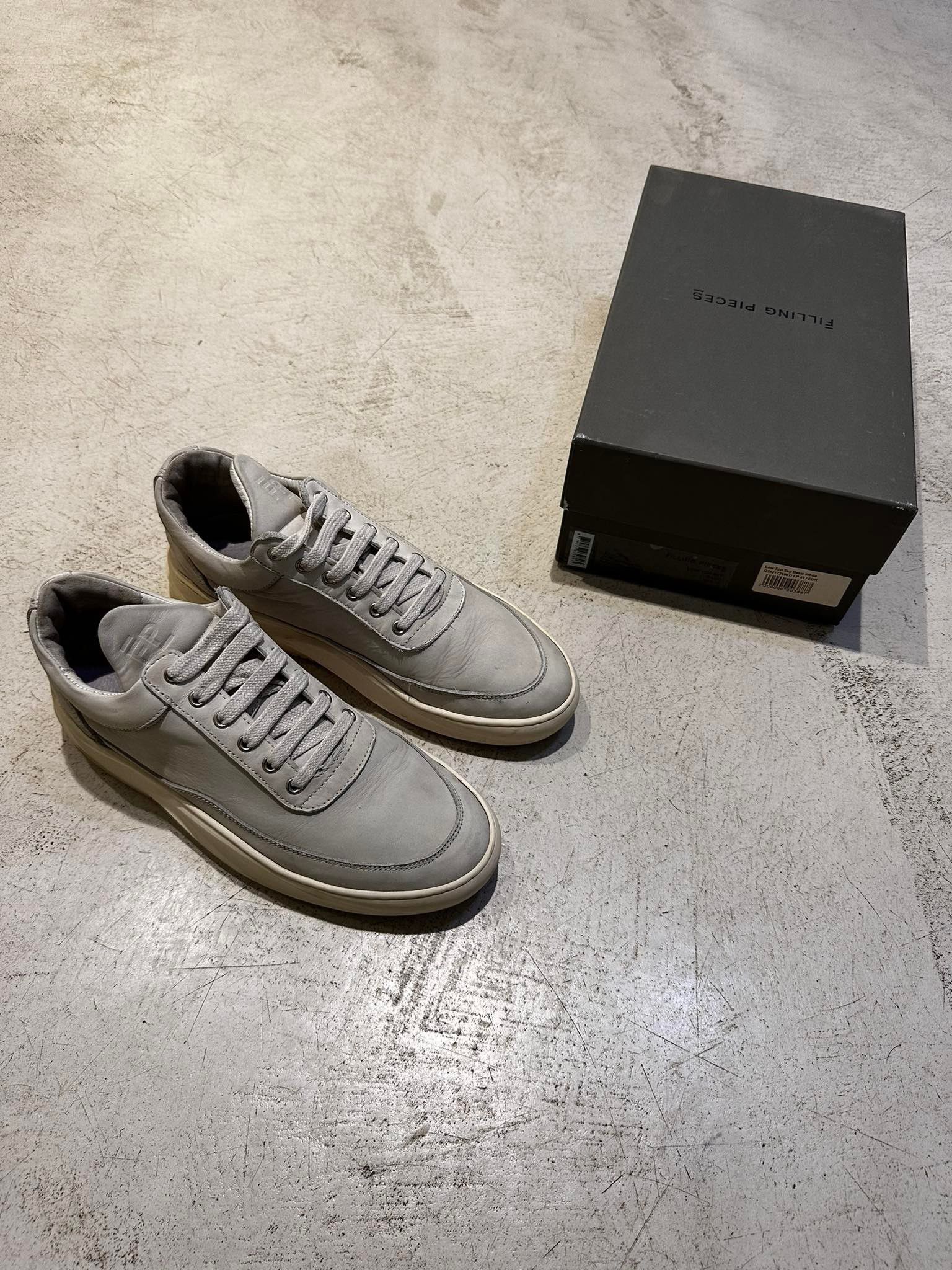 Filling Pieces Filling Pieces Low Top Sky Basic White US 8 EU 41 Size US 8 / EU 41 - 2 Thumbnail