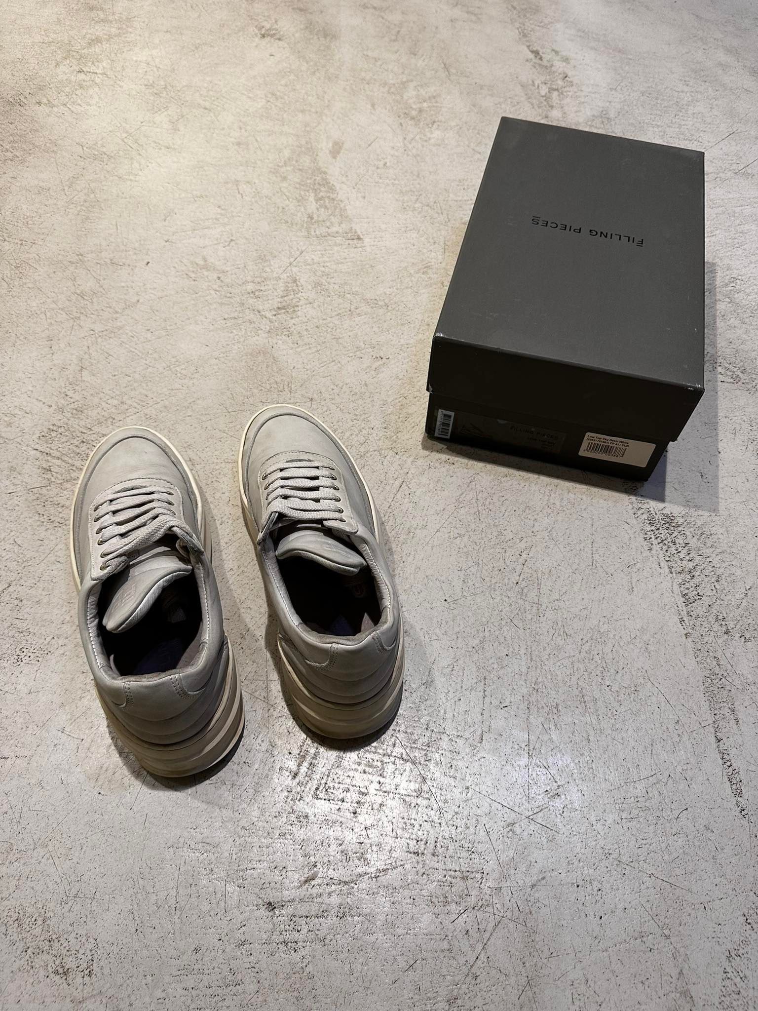 Filling Pieces Filling Pieces Low Top Sky Basic White US 8 EU 41 Size US 8 / EU 41 - 4 Thumbnail