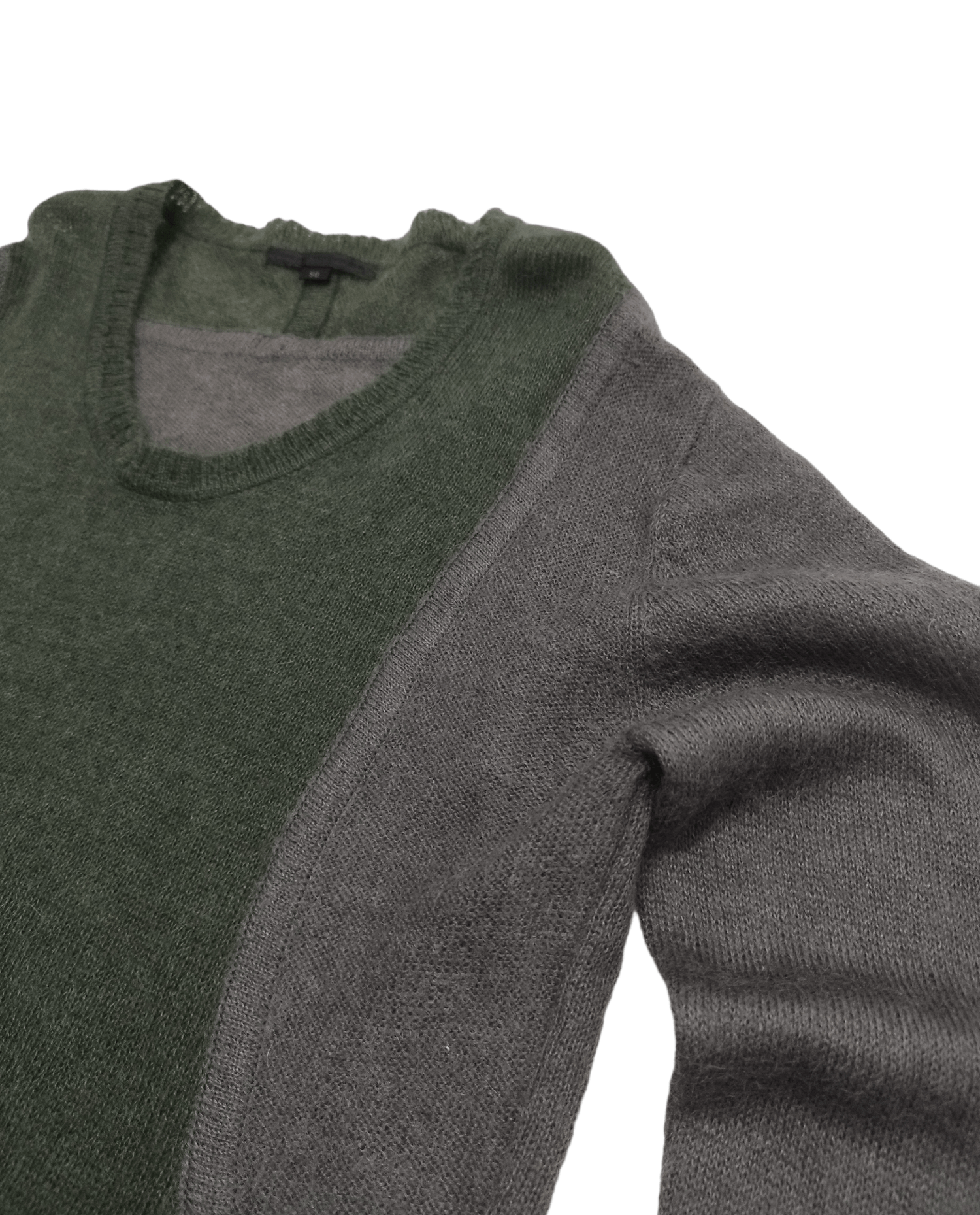 Solid Homme × Wooyoungmi Wooyoungmi Mohair Knit Blend Mix Cardigan Sweatshirt Size L / US 10 / IT 46 - 6 Thumbnail