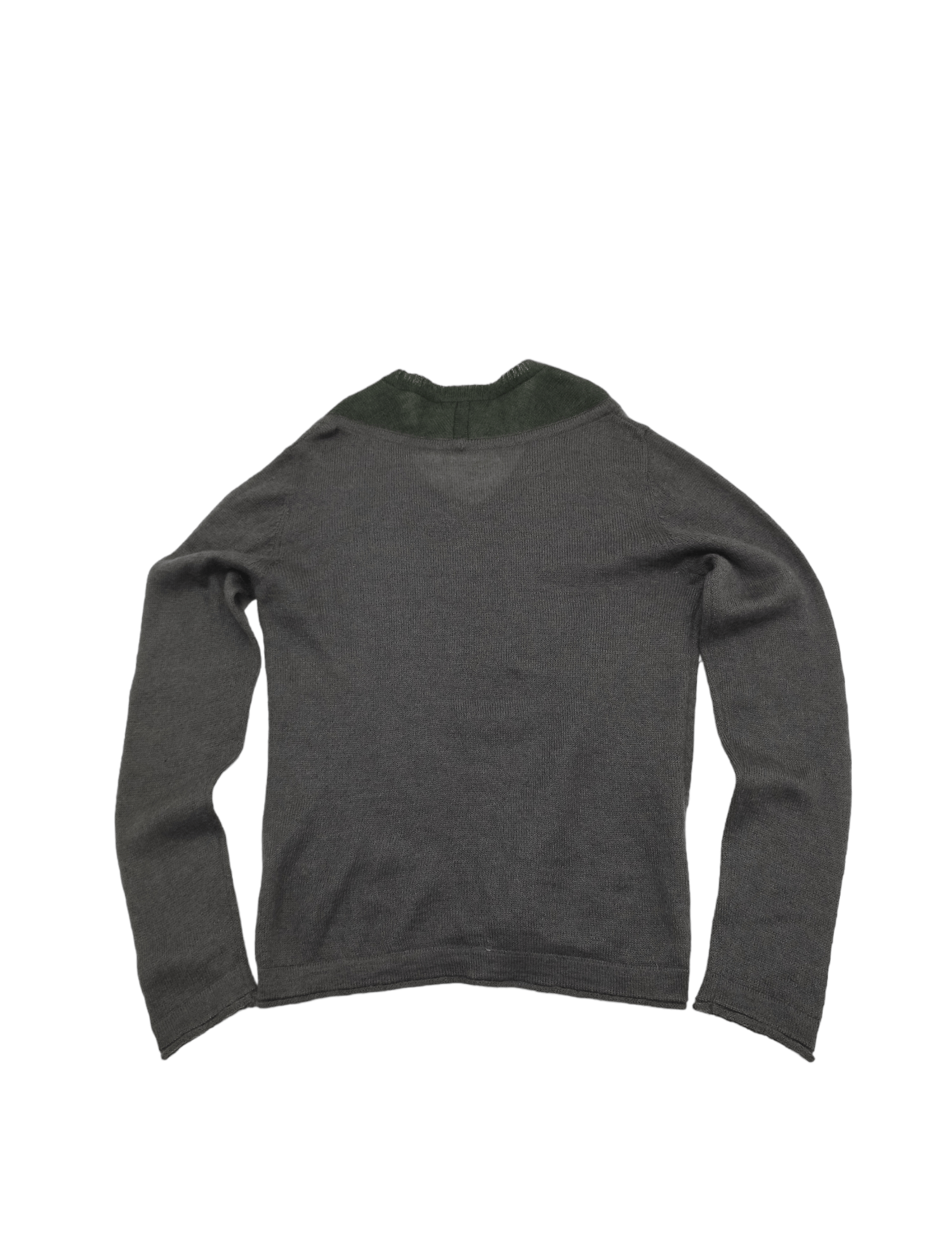 Solid Homme × Wooyoungmi Wooyoungmi Mohair Knit Blend Mix Cardigan Sweatshirt Size L / US 10 / IT 46 - 2 Thumbnail