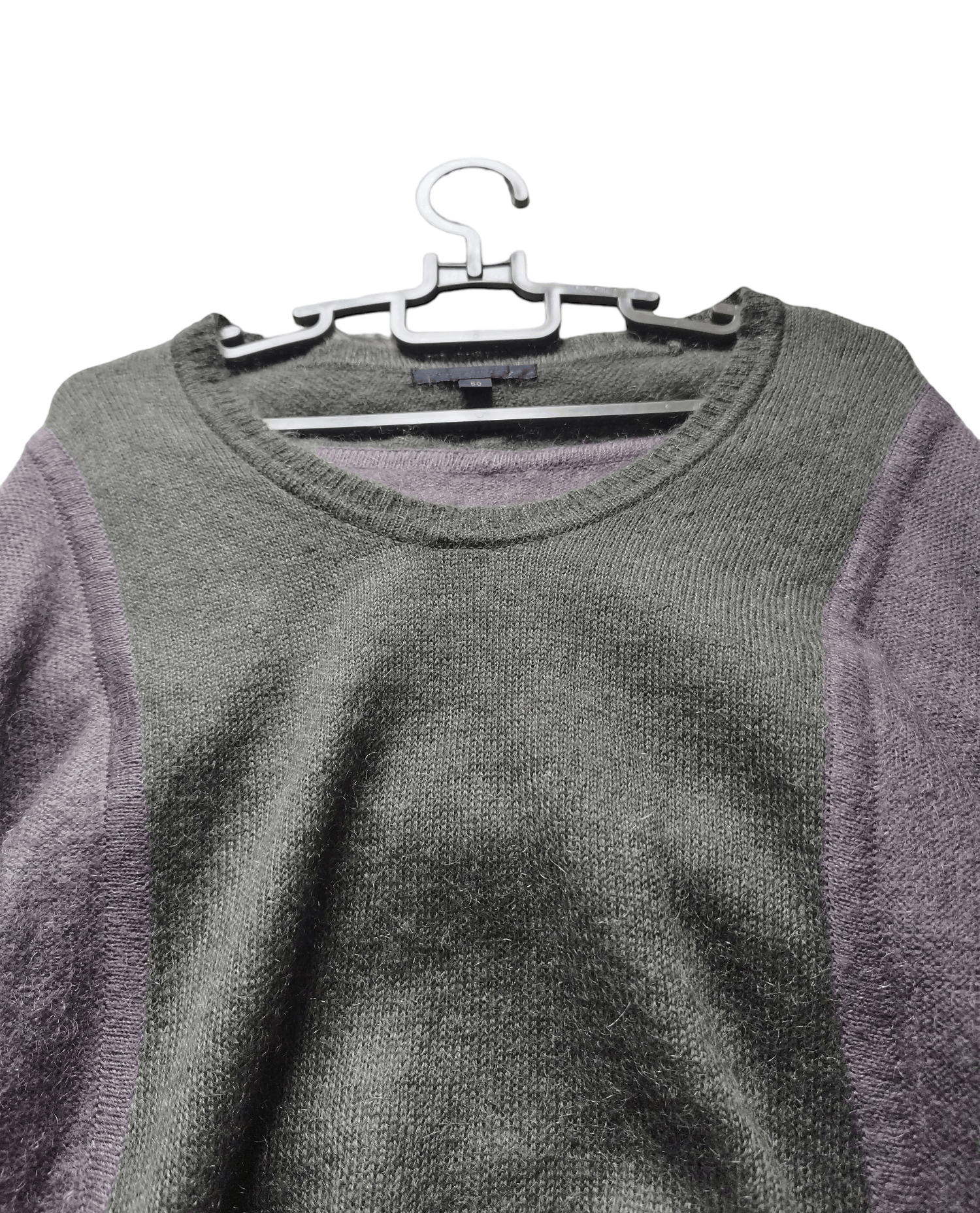 Solid Homme × Wooyoungmi Wooyoungmi Mohair Knit Blend Mix Cardigan Sweatshirt Size L / US 10 / IT 46 - 5 Thumbnail