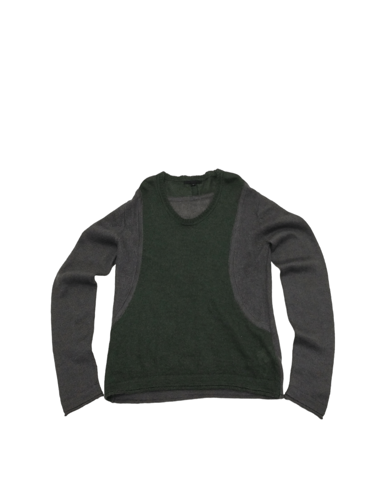 Solid Homme × Wooyoungmi Wooyoungmi Mohair Knit Blend Mix Cardigan Sweatshirt Size L / US 10 / IT 46 - 1 Thumbnail