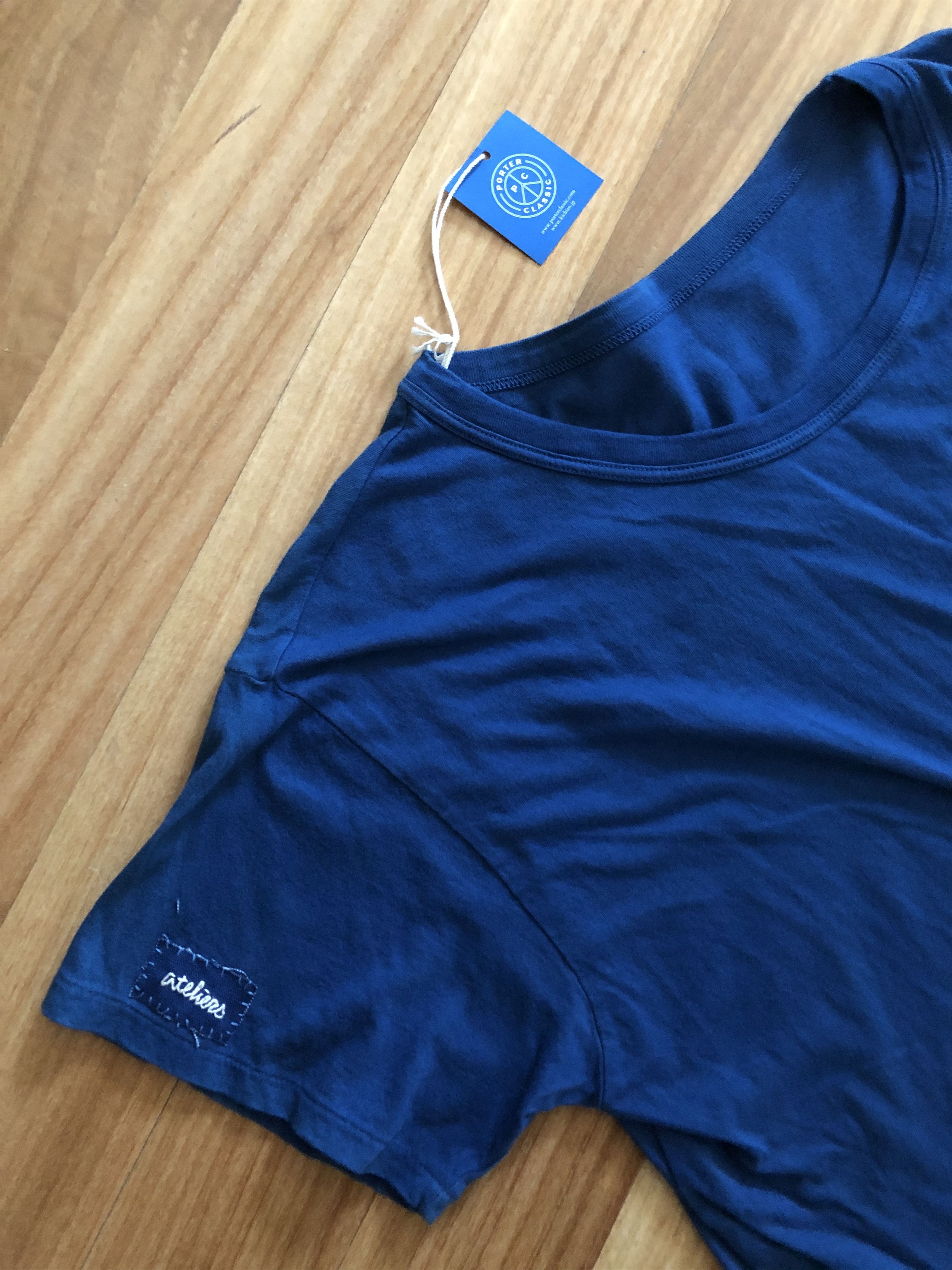 Porter Classic Indigo Dye Tee Size US L / EU 52-54 / 3 - 1 Thumbnail