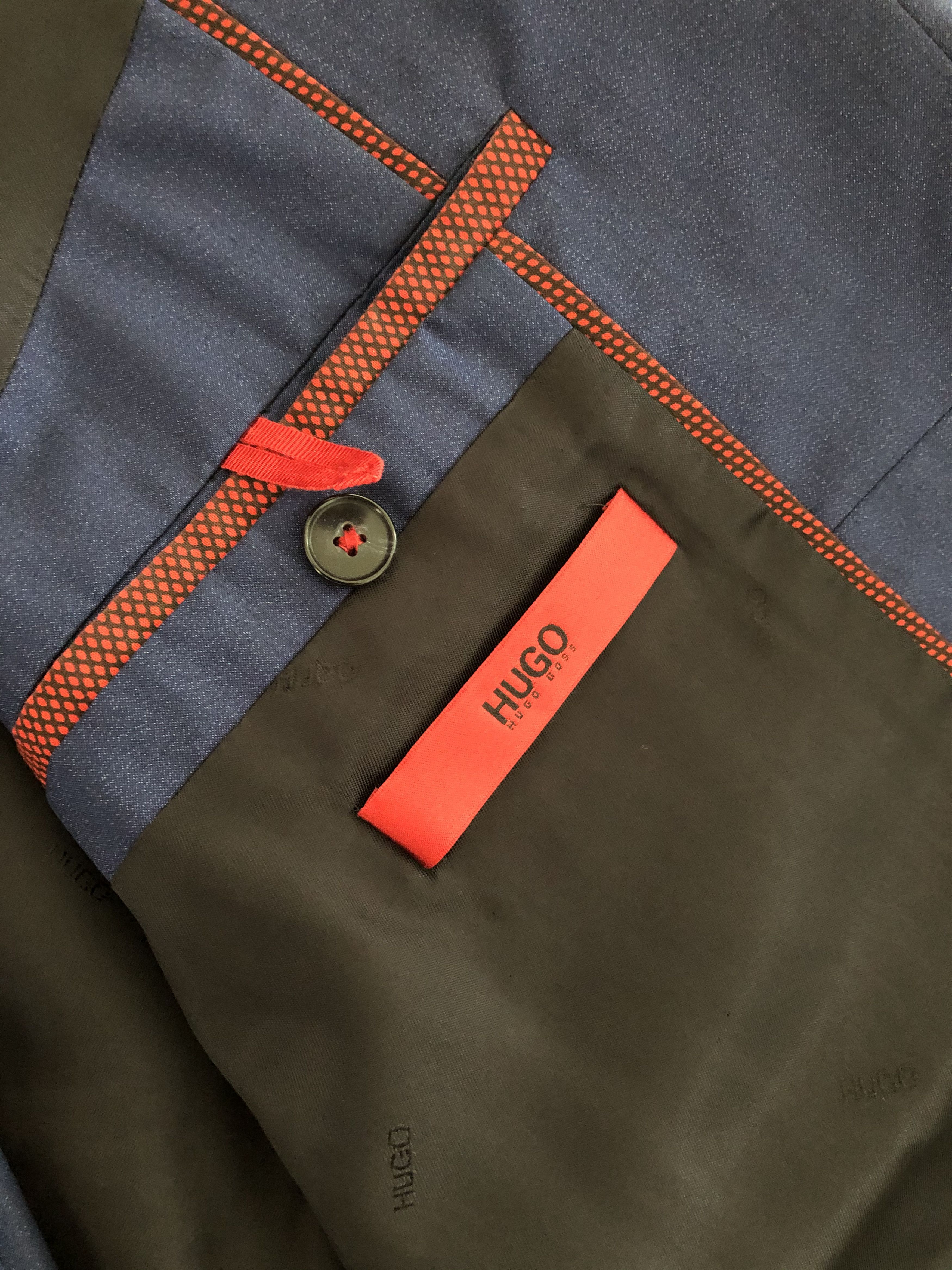 Hugo Boss Ahli / Henius Suit + Jordan Shirt Size 48R - 7 Thumbnail