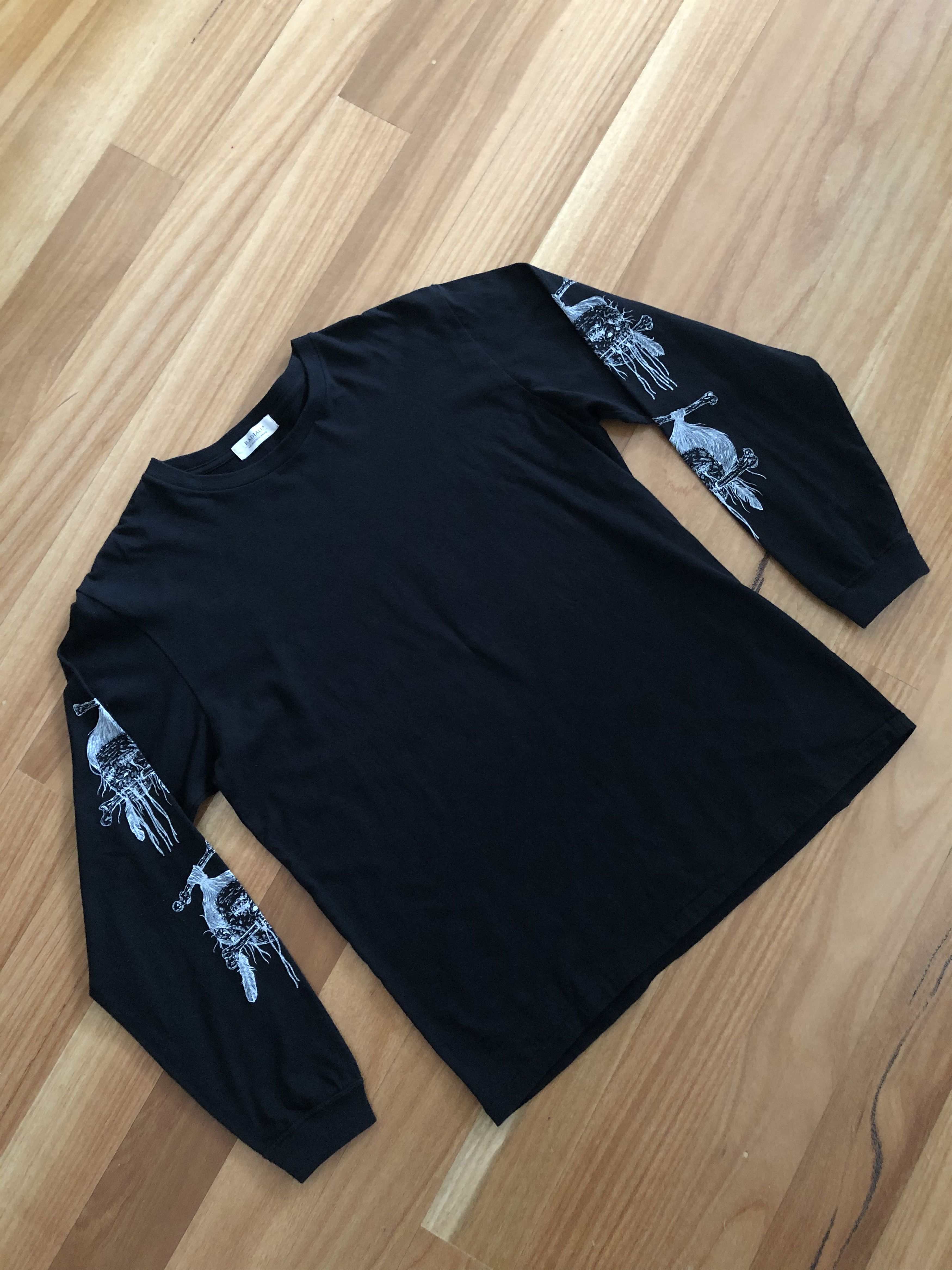 Japanese Brand Radiall / Doobies Tokyo - L/S Web Tee Size US M / EU 48-50 / 2 - 2 Thumbnail