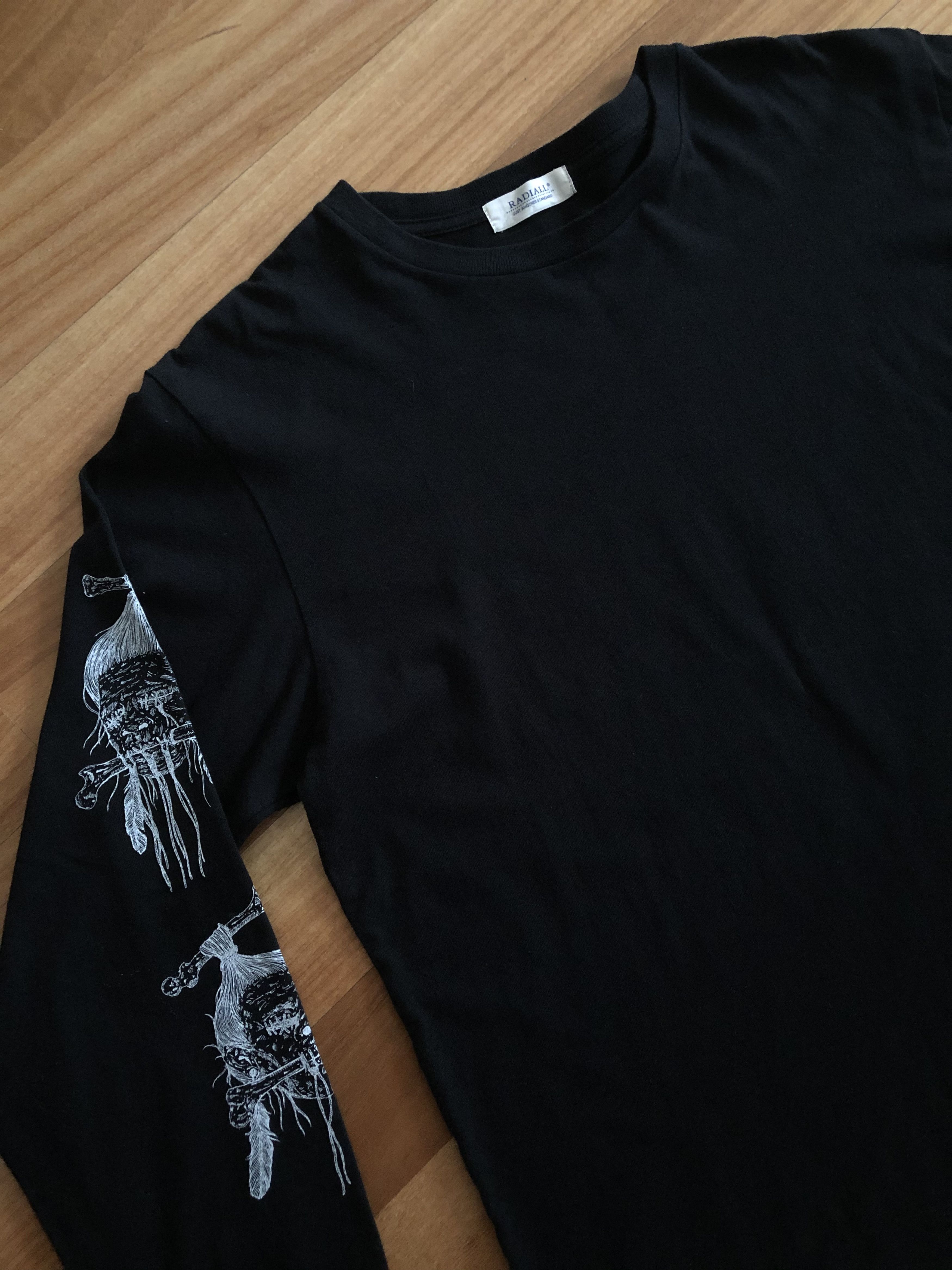 Japanese Brand Radiall / Doobies Tokyo - L/S Web Tee Size US M / EU 48-50 / 2 - 3 Thumbnail