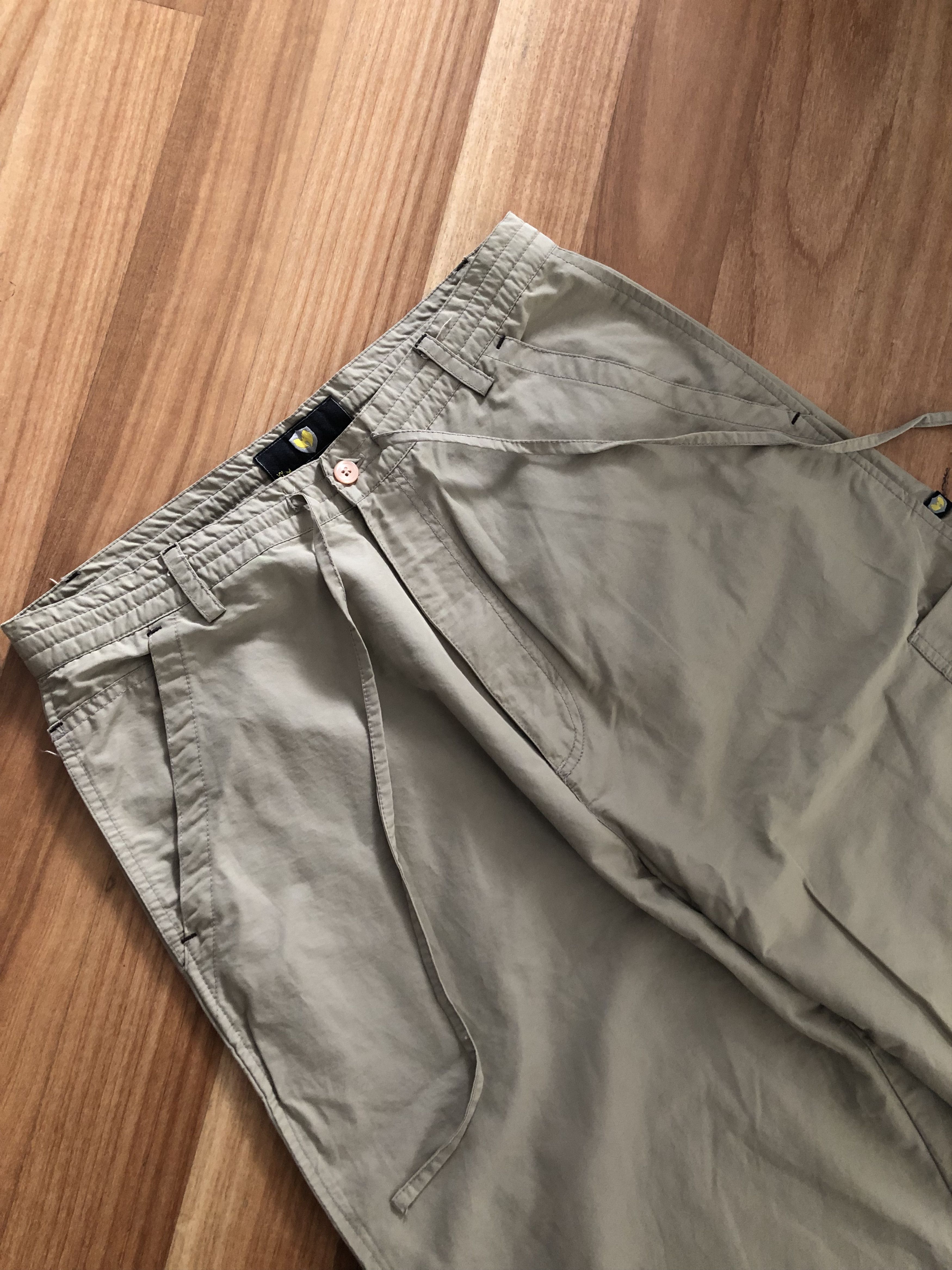 Wu-Tang Clan Cotton/Nylon Track Pants - Tan Size US 32 / EU 48 - 1 Thumbnail