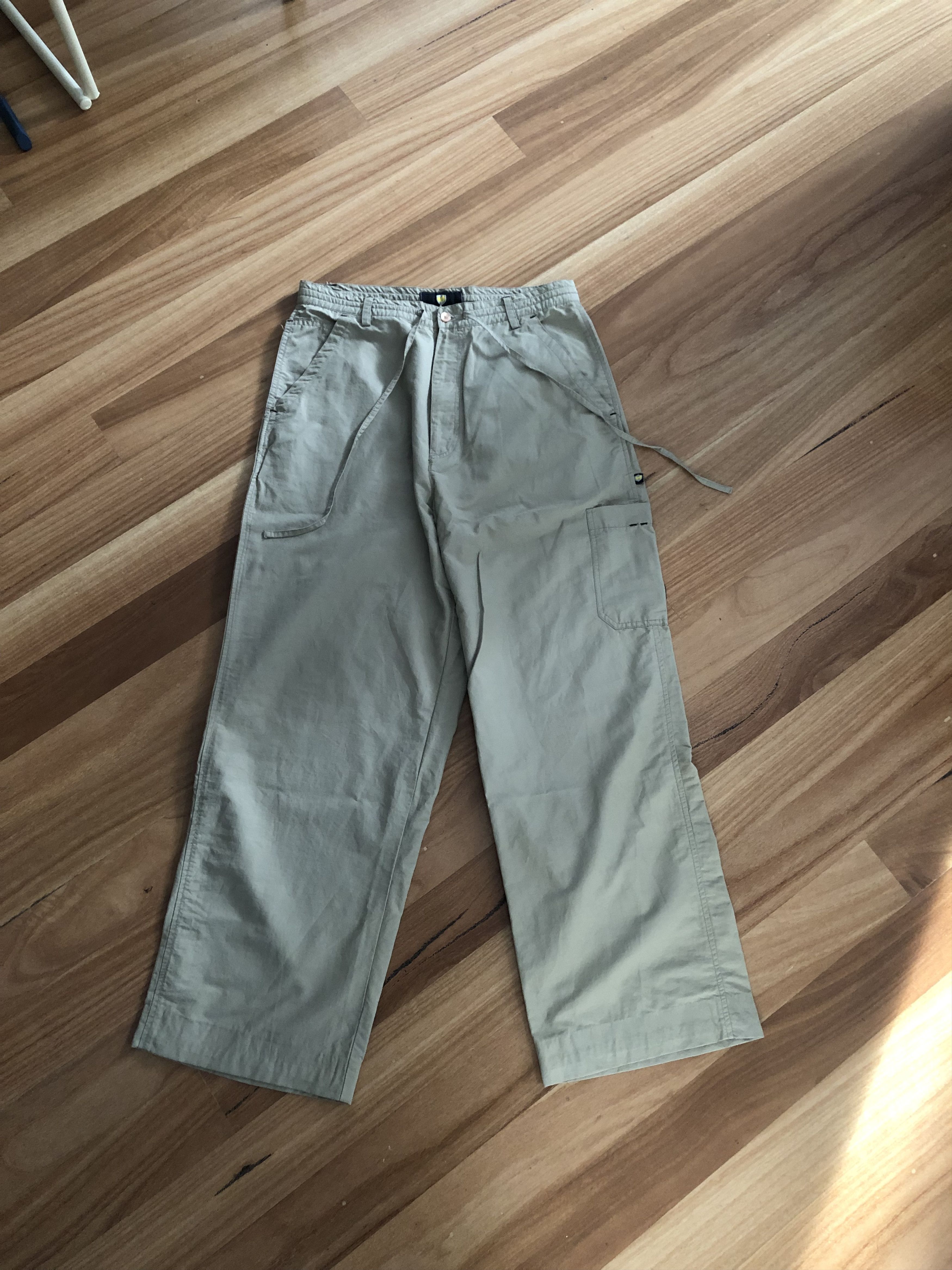 Wu-Tang Clan Cotton/Nylon Track Pants - Tan Size US 32 / EU 48 - 3 Thumbnail
