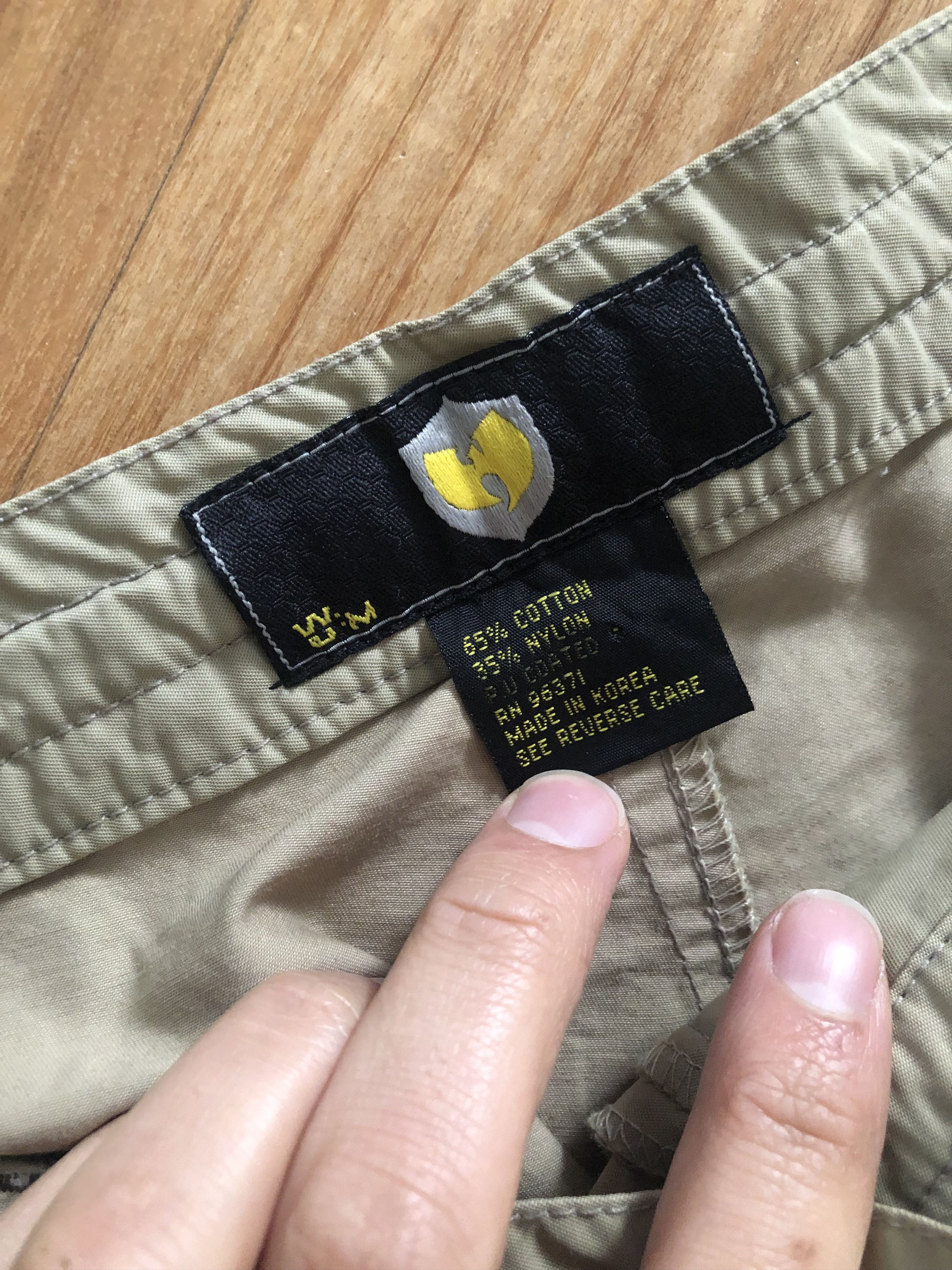 Wu-Tang Clan Cotton/Nylon Track Pants - Tan Size US 32 / EU 48 - 5 Thumbnail