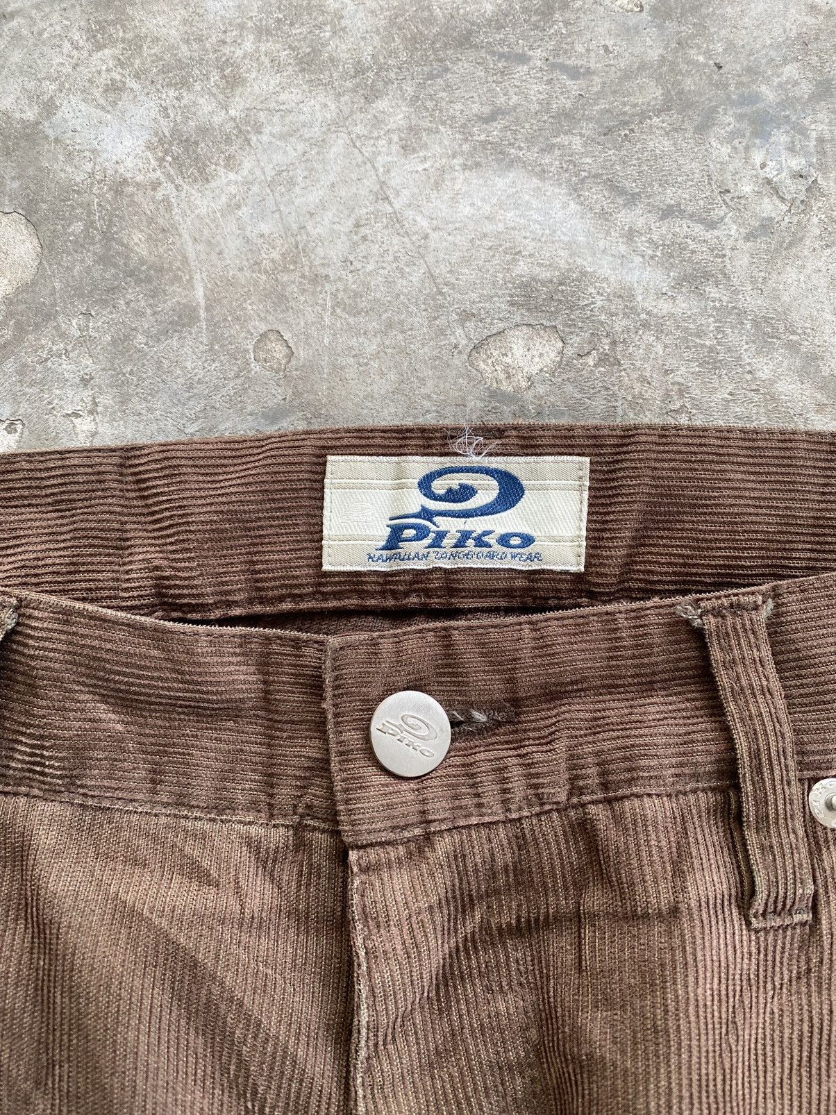 Vintage Coduroy Piko Casual Pants Size US 34 / EU 50 - 2 Thumbnail