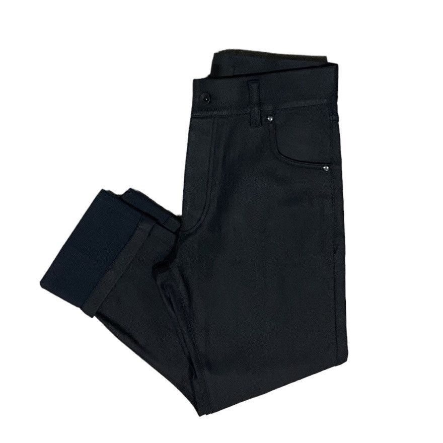 HAIDER ACKERMAN Black Drop Crotch Denim Unifit Rate 10