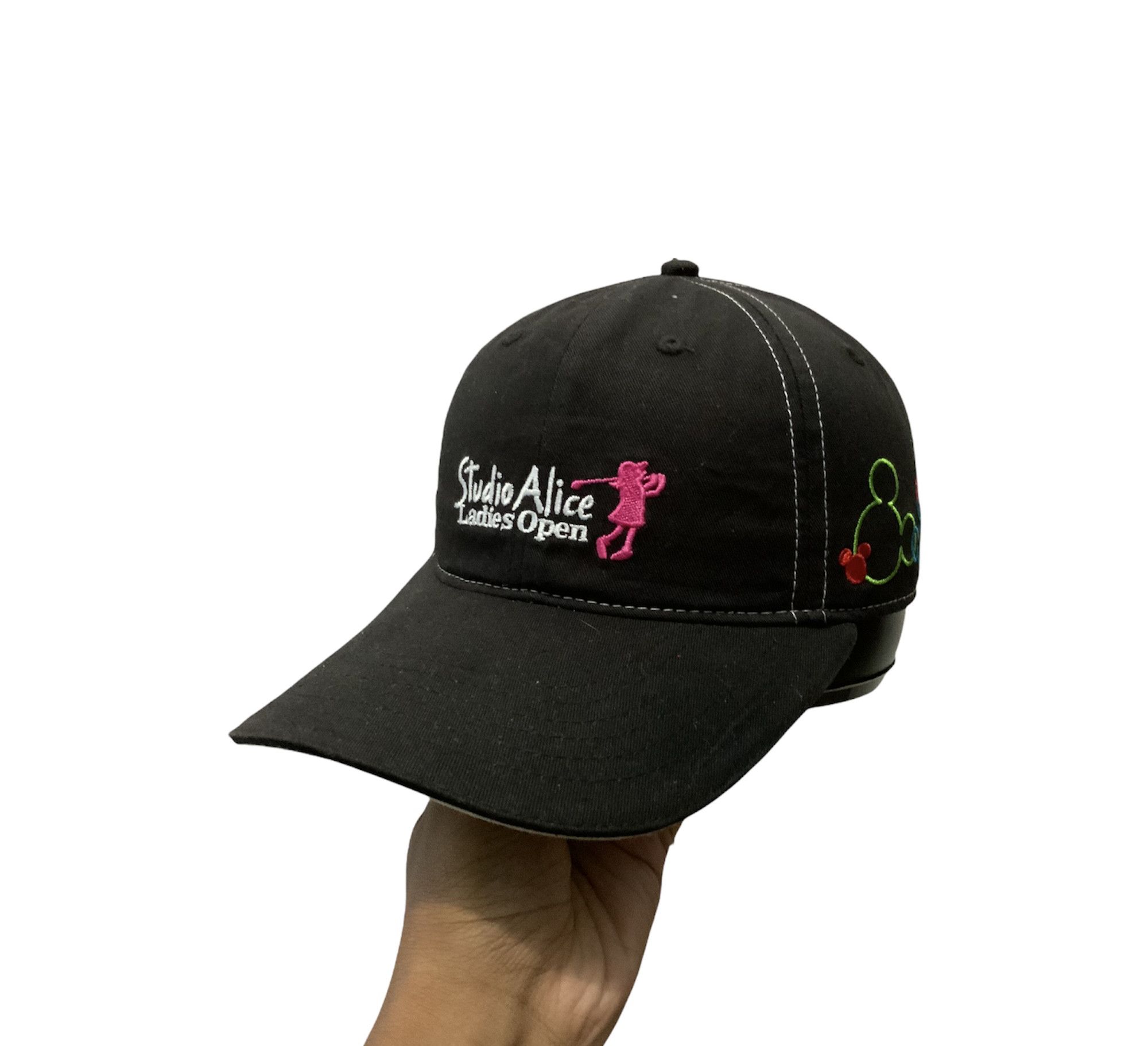 Disney Disney Studio Alice Ladies Open Mickey Mouse Hat Size ONE SIZE - 3 Thumbnail