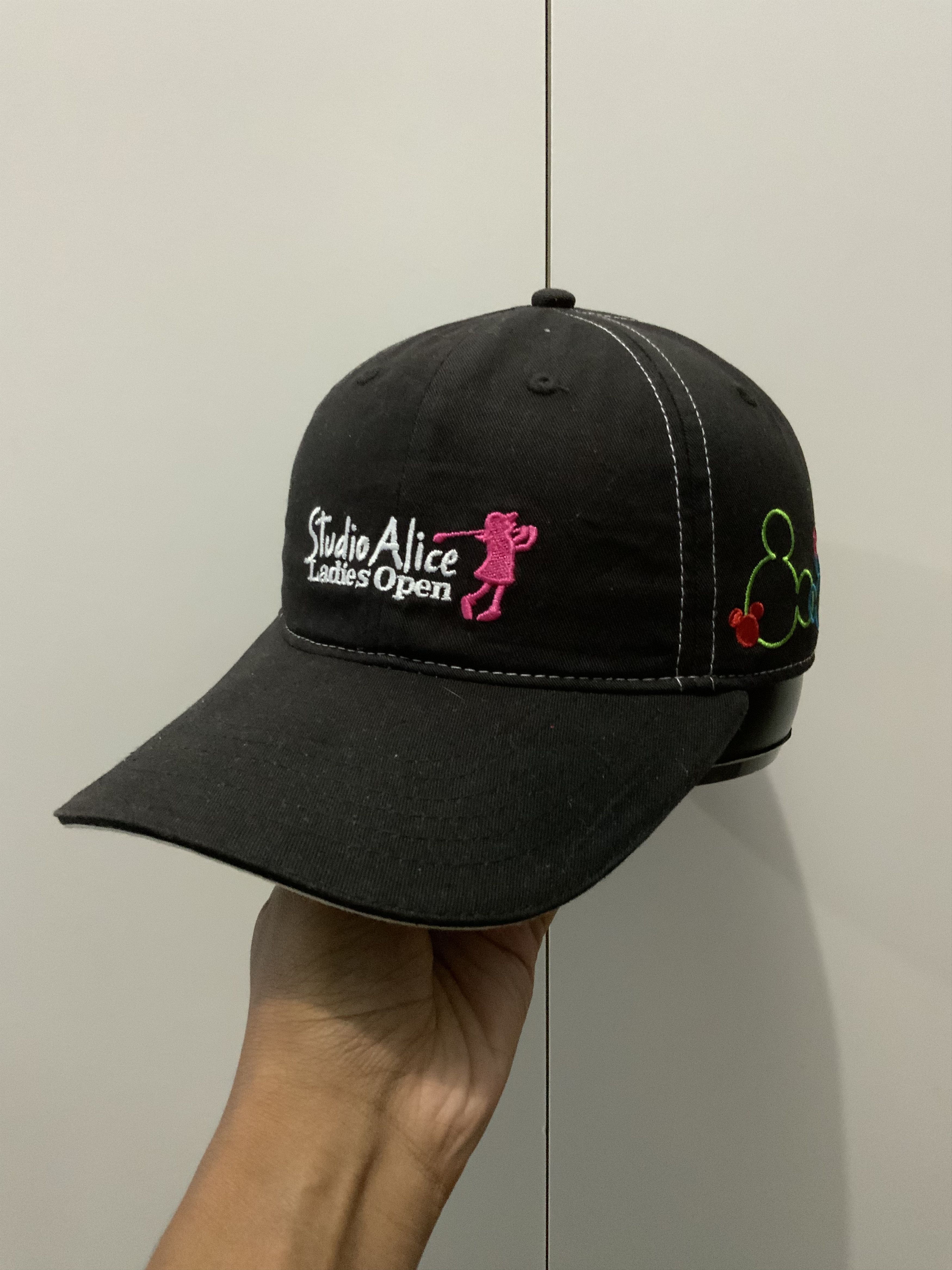 Disney Disney Studio Alice Ladies Open Mickey Mouse Hat Size ONE SIZE - 2 Thumbnail