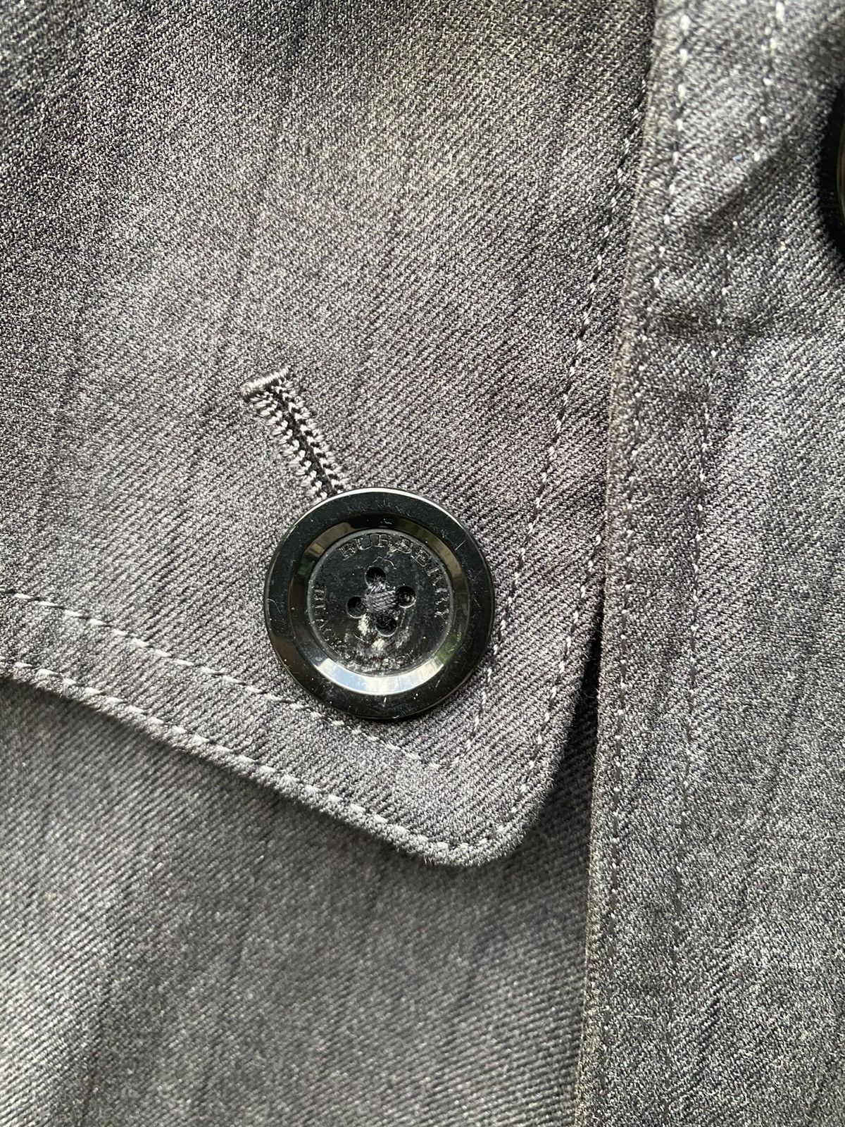 Burberry × Vintage Burberry Black Label Trench Coat Single Breasted Jacket Size US L / EU 52-54 / 3 - 6 Thumbnail