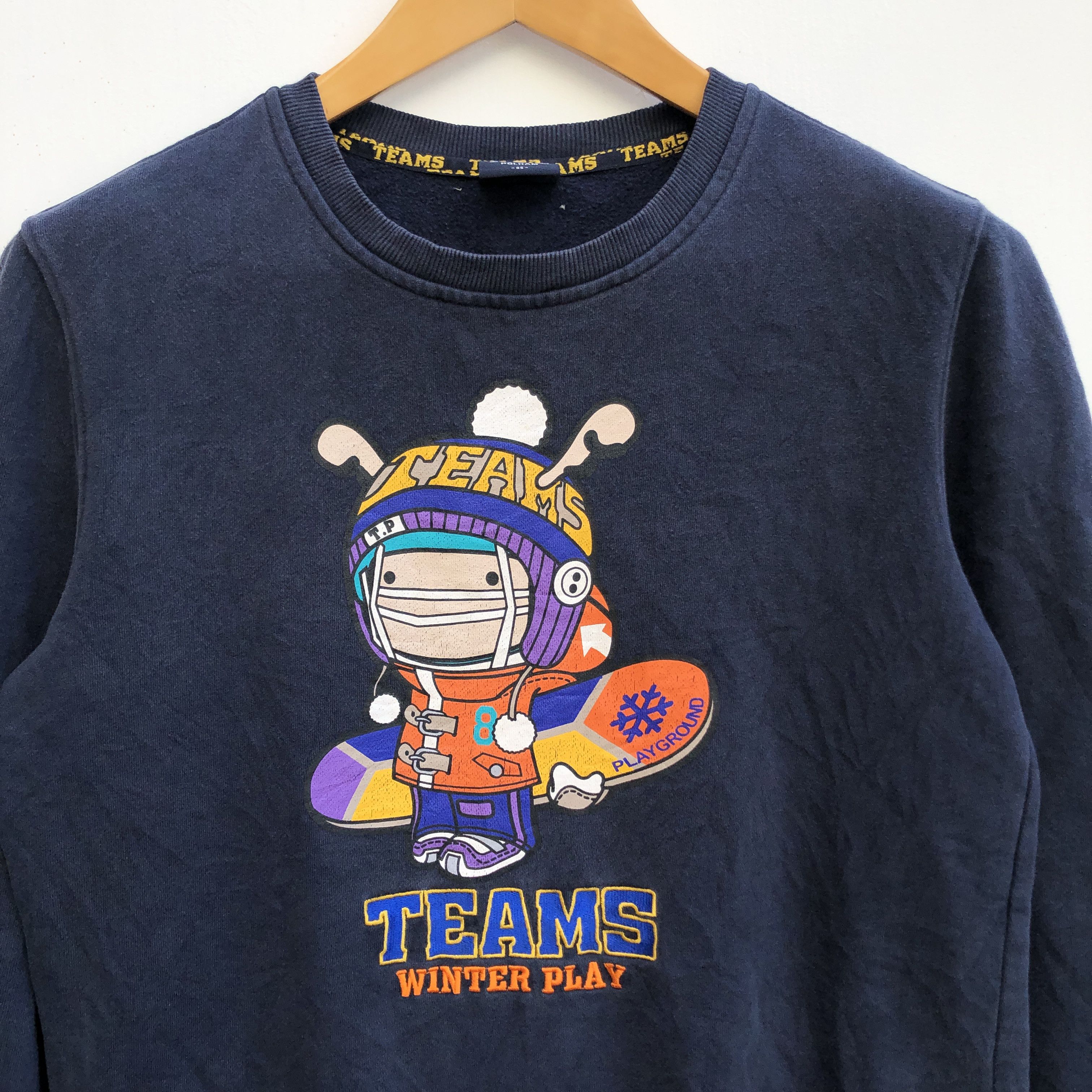 Other TEAM POLHAM Winter Play Crew Neck Sweatshirt #0944-31 Size S / US 4 / IT 40 - 2 Thumbnail