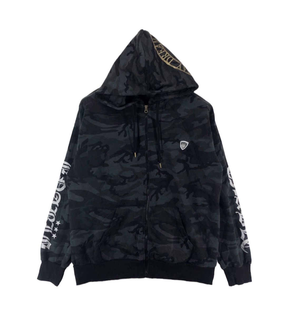 Japanese Brand RAG OUT Zipper Hoodie Rare Design #0985-33 Size US L / EU 52-54 / 3 - 1 Thumbnail