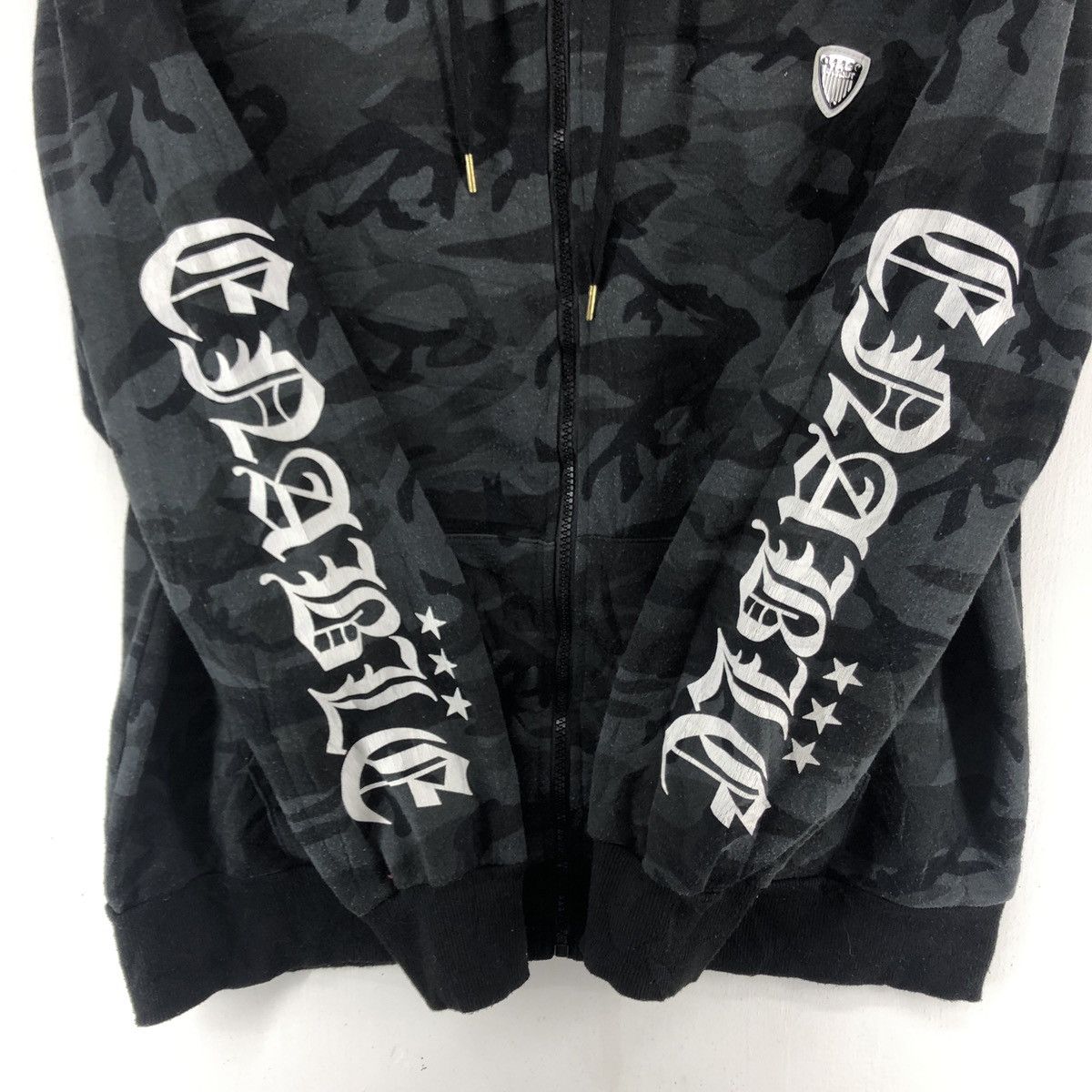 Japanese Brand RAG OUT Zipper Hoodie Rare Design #0985-33 Size US L / EU 52-54 / 3 - 3 Thumbnail