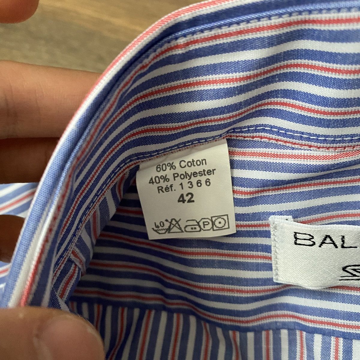 Balenciaga Balenciaga pour SNCF UNIFORM Vintage Shirt Size US XL / EU 56 / 4 - 3 Thumbnail