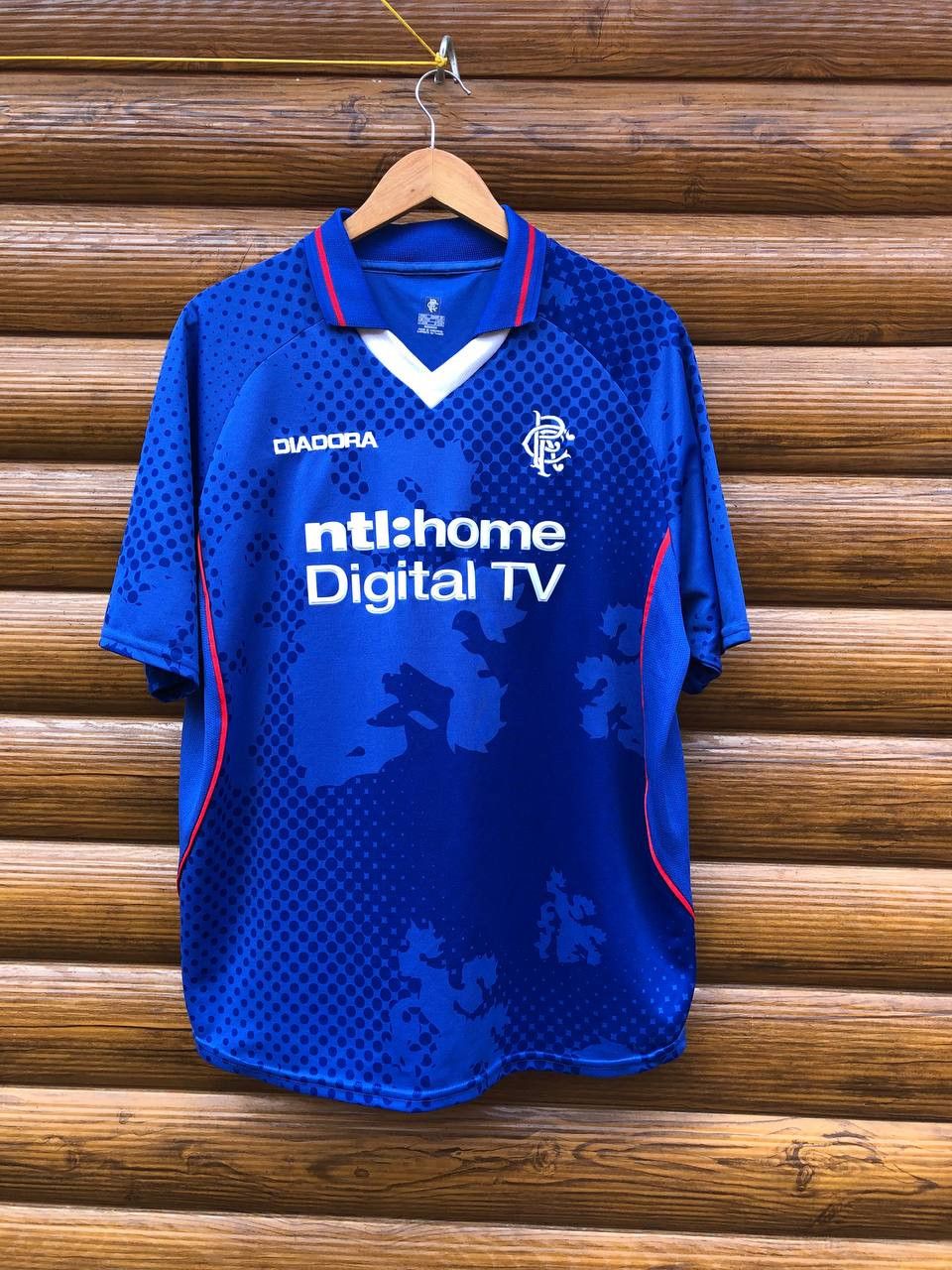 Other GLASGOW RANGERS SHIRT FOOTBALL SOCCER JERSEY DIADORA Size US L / EU 52-54 / 3 - 1 Thumbnail