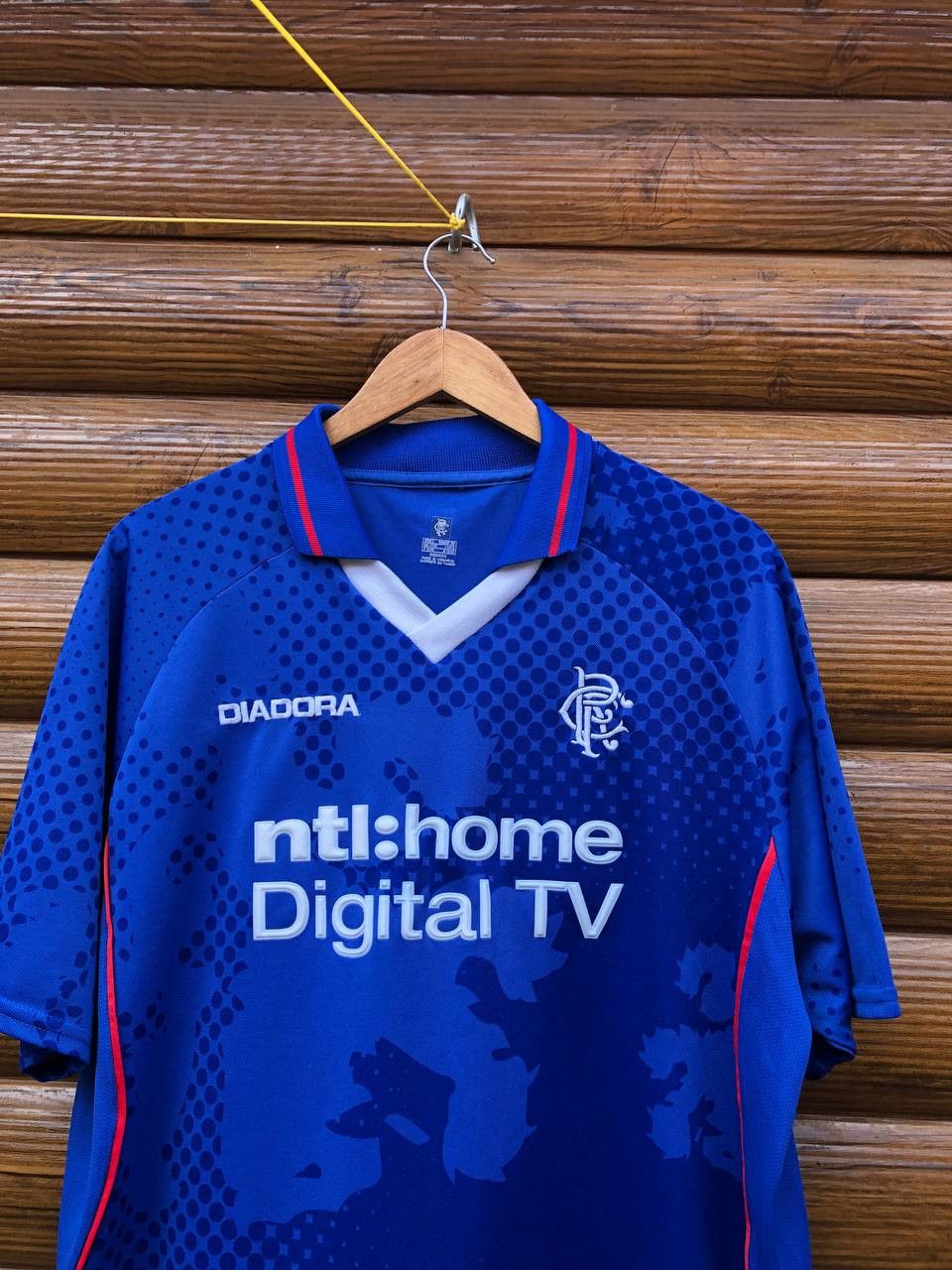 Other GLASGOW RANGERS SHIRT FOOTBALL SOCCER JERSEY DIADORA Size US L / EU 52-54 / 3 - 2 Thumbnail