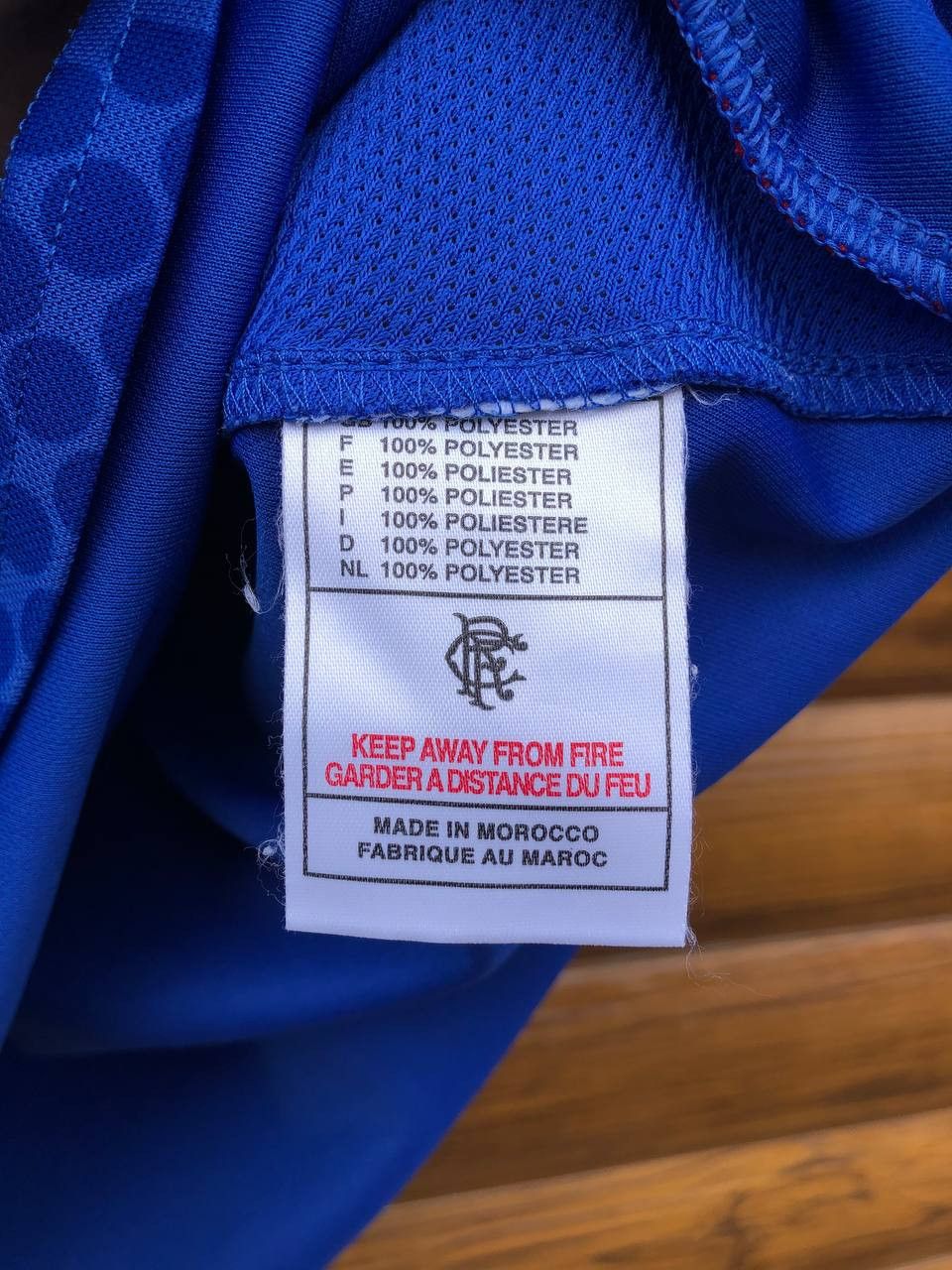 Other GLASGOW RANGERS SHIRT FOOTBALL SOCCER JERSEY DIADORA Size US L / EU 52-54 / 3 - 6 Thumbnail