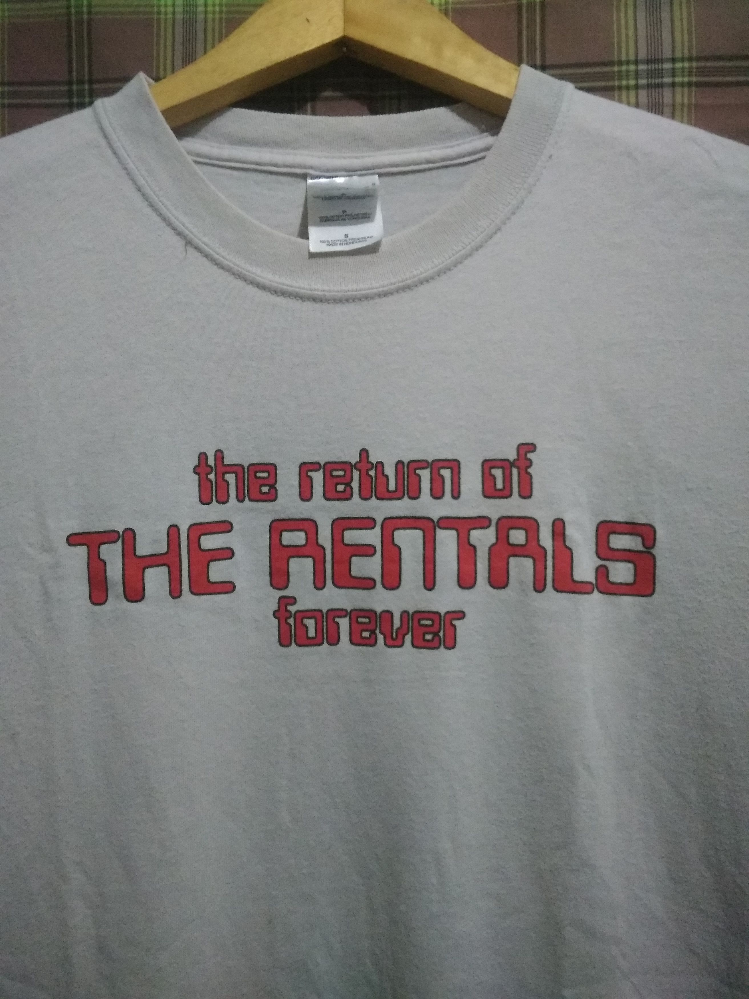 Band Tees × Vintage Vintage THE RENTALS forever t shirt very rare Size US S / EU 44-46 / 1 - 1 Thumbnail