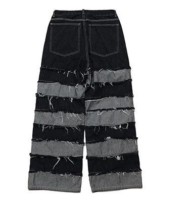 Other Tassel Pants Wide Leg Hip Hop Lazy Wind Pants Size US 31 - 3 Thumbnail