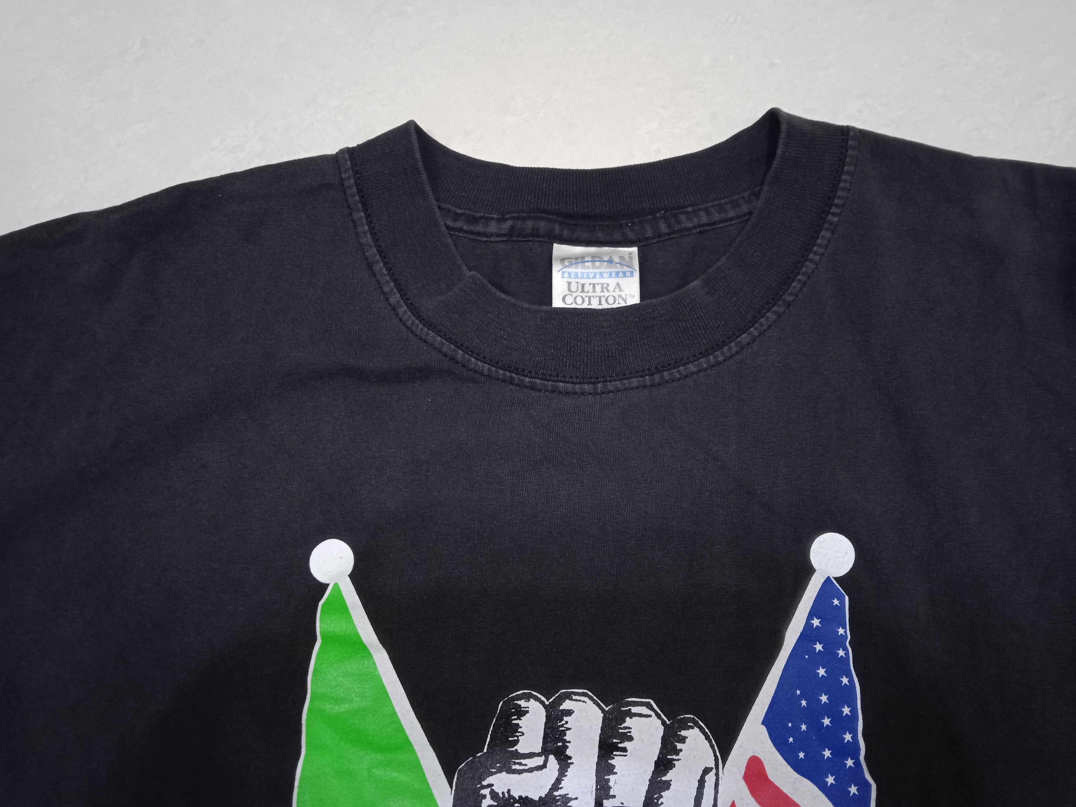 Band Tees Vintage 2000s Black 47 T-Shirt Y2K Size US L / EU 52-54 / 3 - 2 Thumbnail