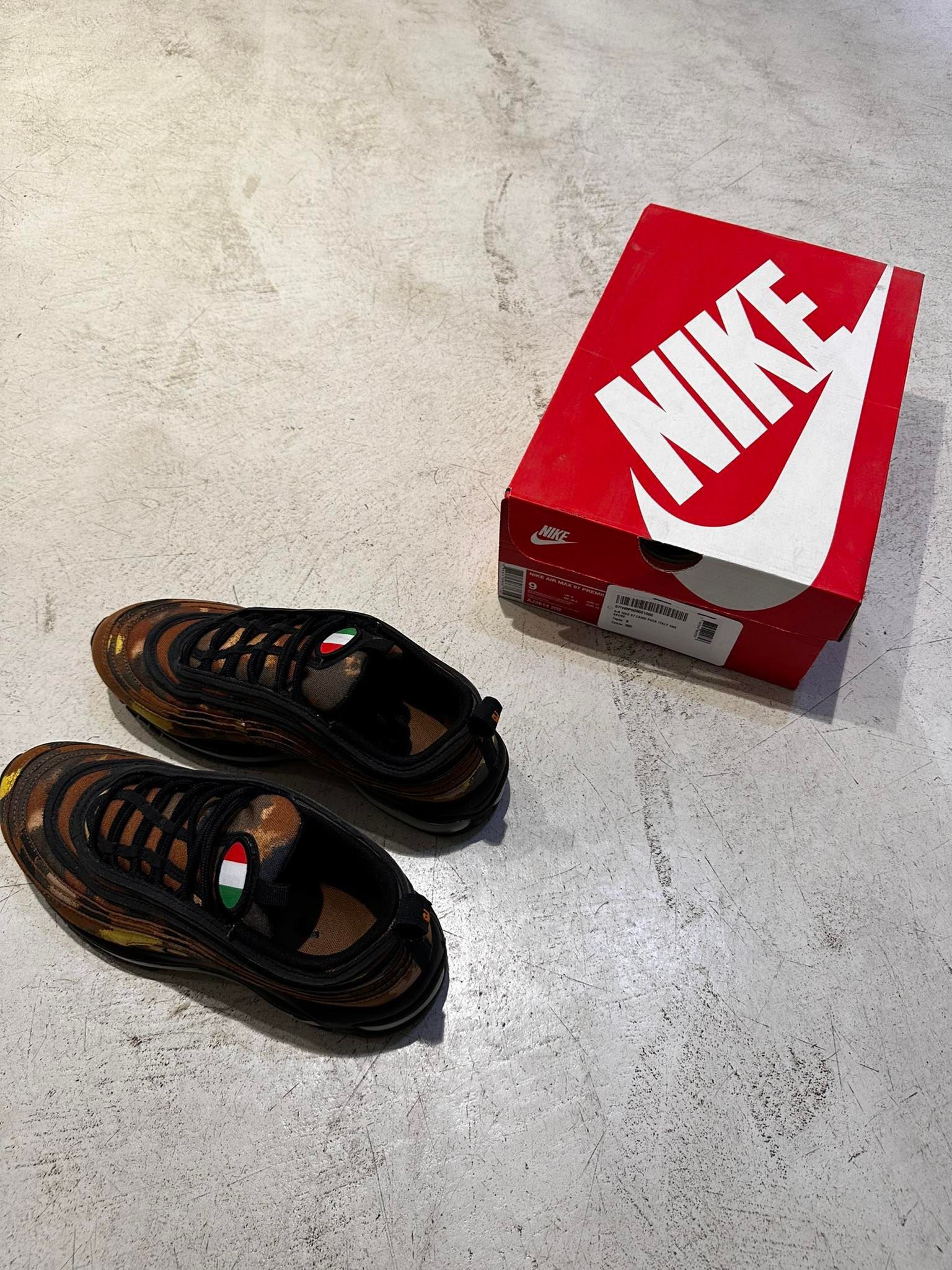 Nike Nike Air Max 97 Prm Italy Camo AJ2614-202 US 9 E 42.5 Size US 9 / EU 42 - 5 Thumbnail
