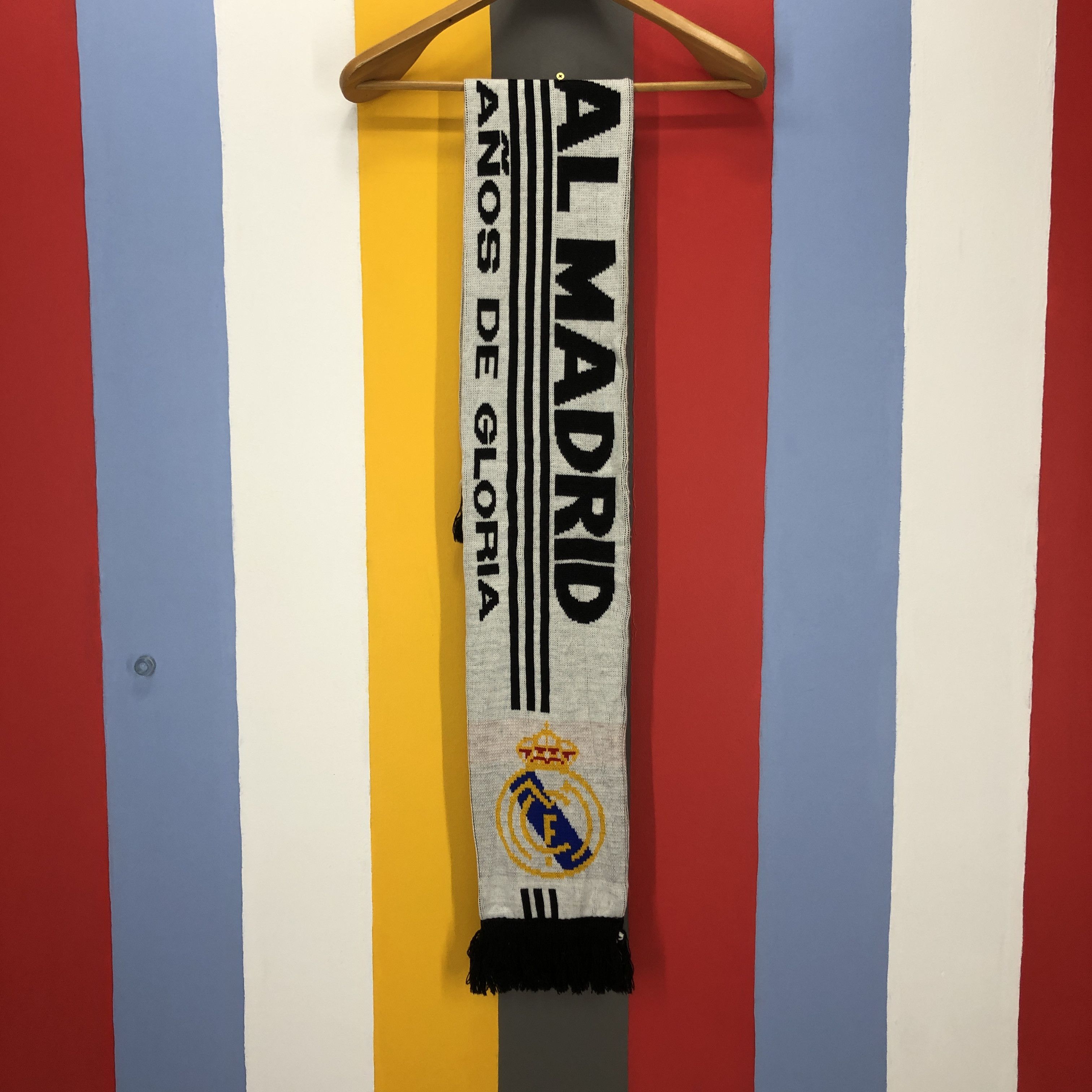 Adidas REAL MADRID x ADIDAS Acrylic Muffler Scarf #0963/AG Size ONE SIZE - 5 Thumbnail