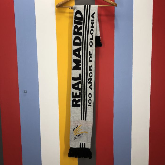 Adidas REAL MADRID x ADIDAS Acrylic Muffler Scarf #0963/AG | Grailed